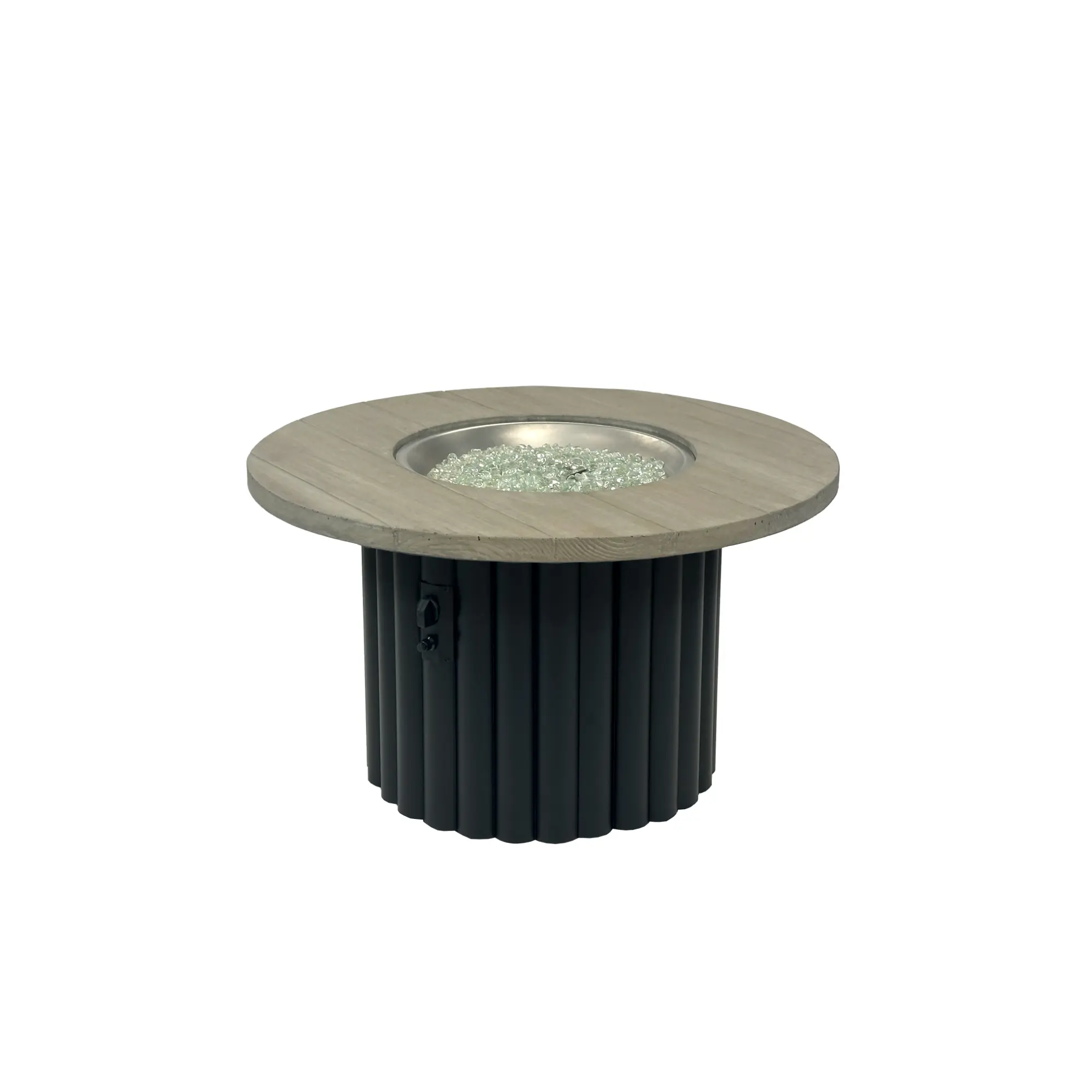 Reverie 42" Round Gas Fire Pit Table - The Outdoor GreatRoom Company