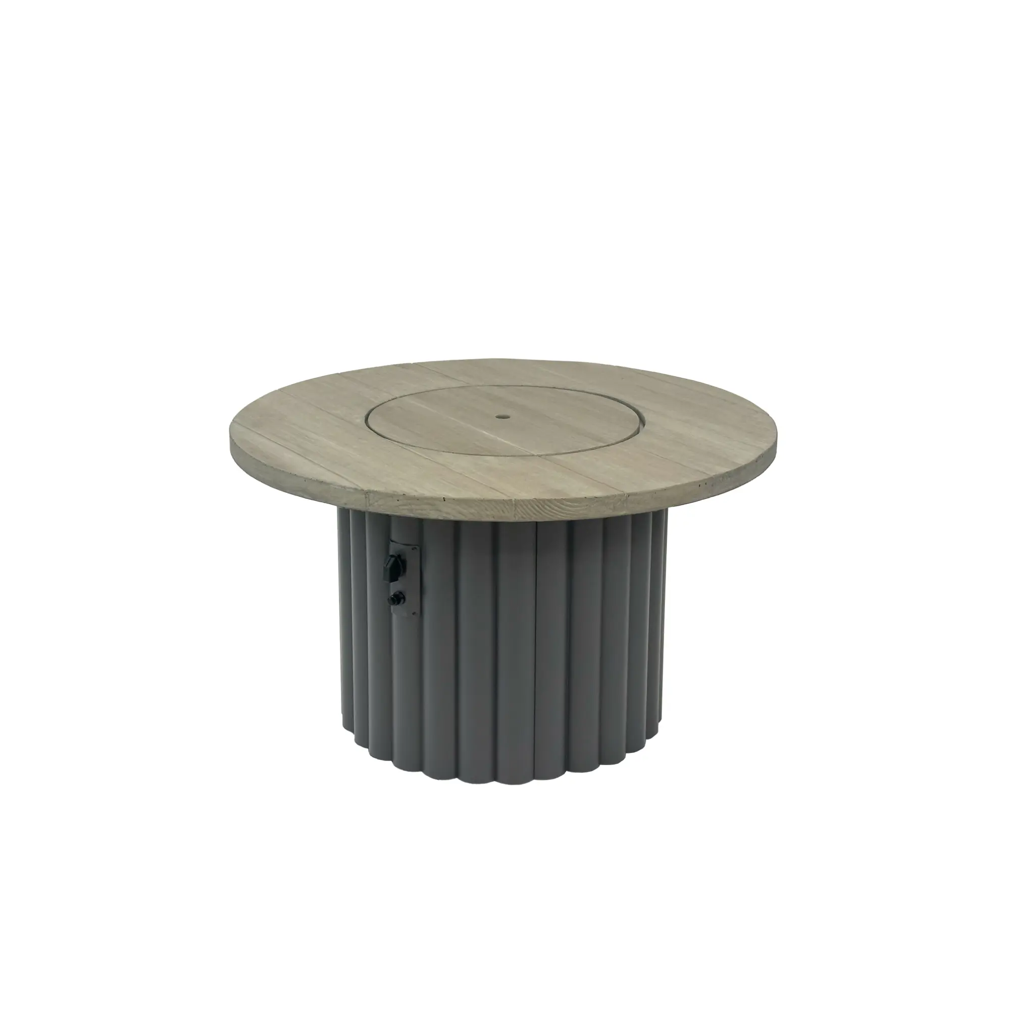 Reverie 42" Round Gas Fire Pit Table - The Outdoor GreatRoom Company