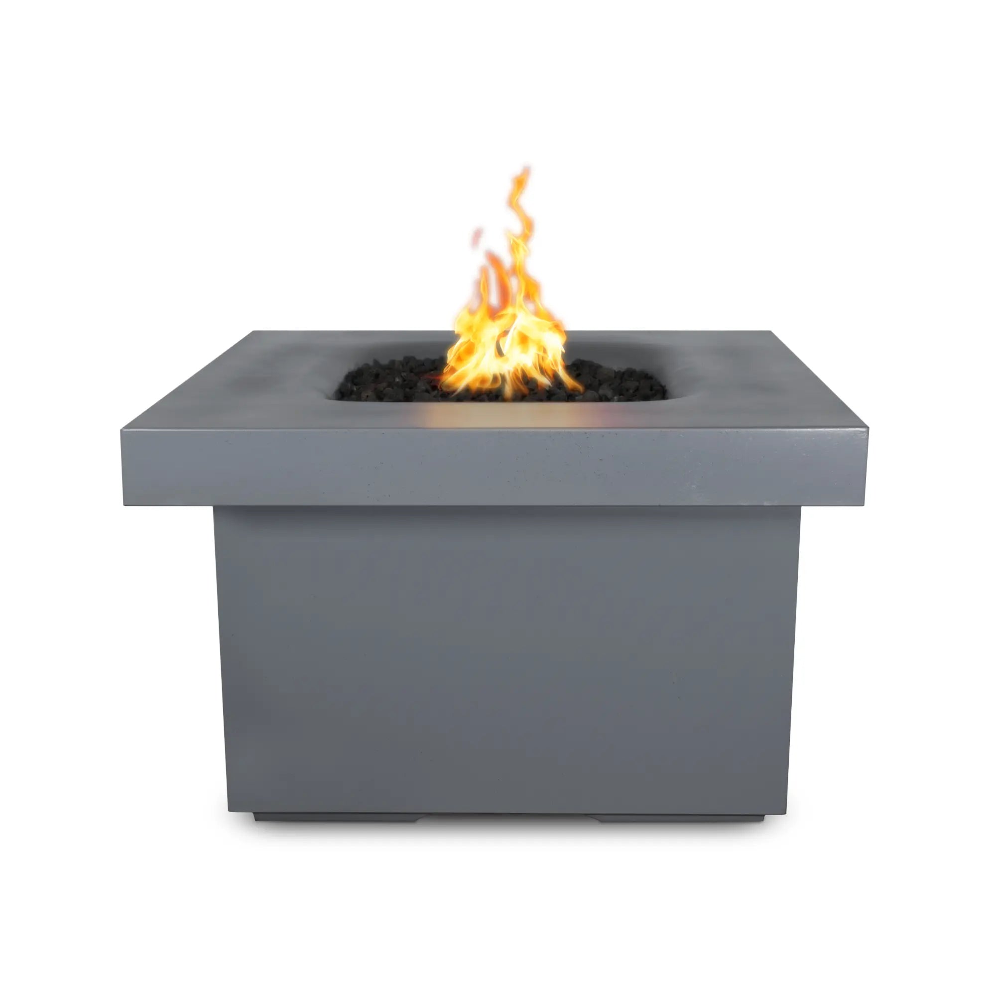 Square Ramona 36" Concrete Gas Fire Table – The Outdoor Plus The Outdoor Plus