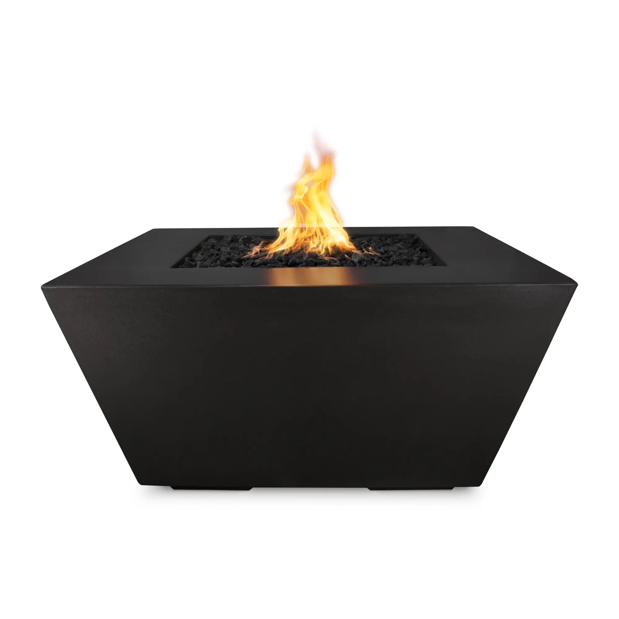 Redan 36" Square Concrete Gas Fire Pit – The Outdoor Plus The Outdoor Plus
