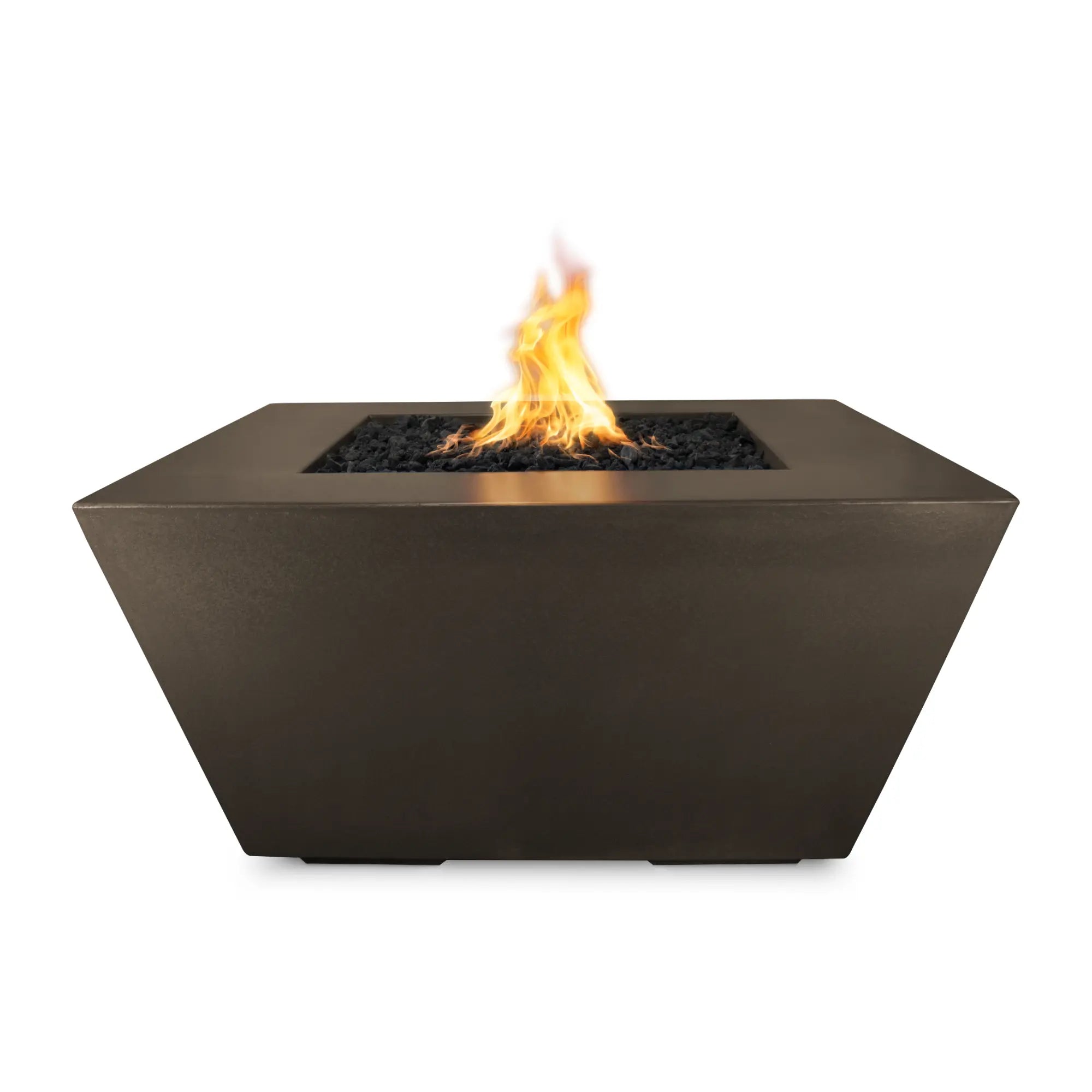 Redan 36" Square Concrete Gas Fire Pit – The Outdoor Plus The Outdoor Plus