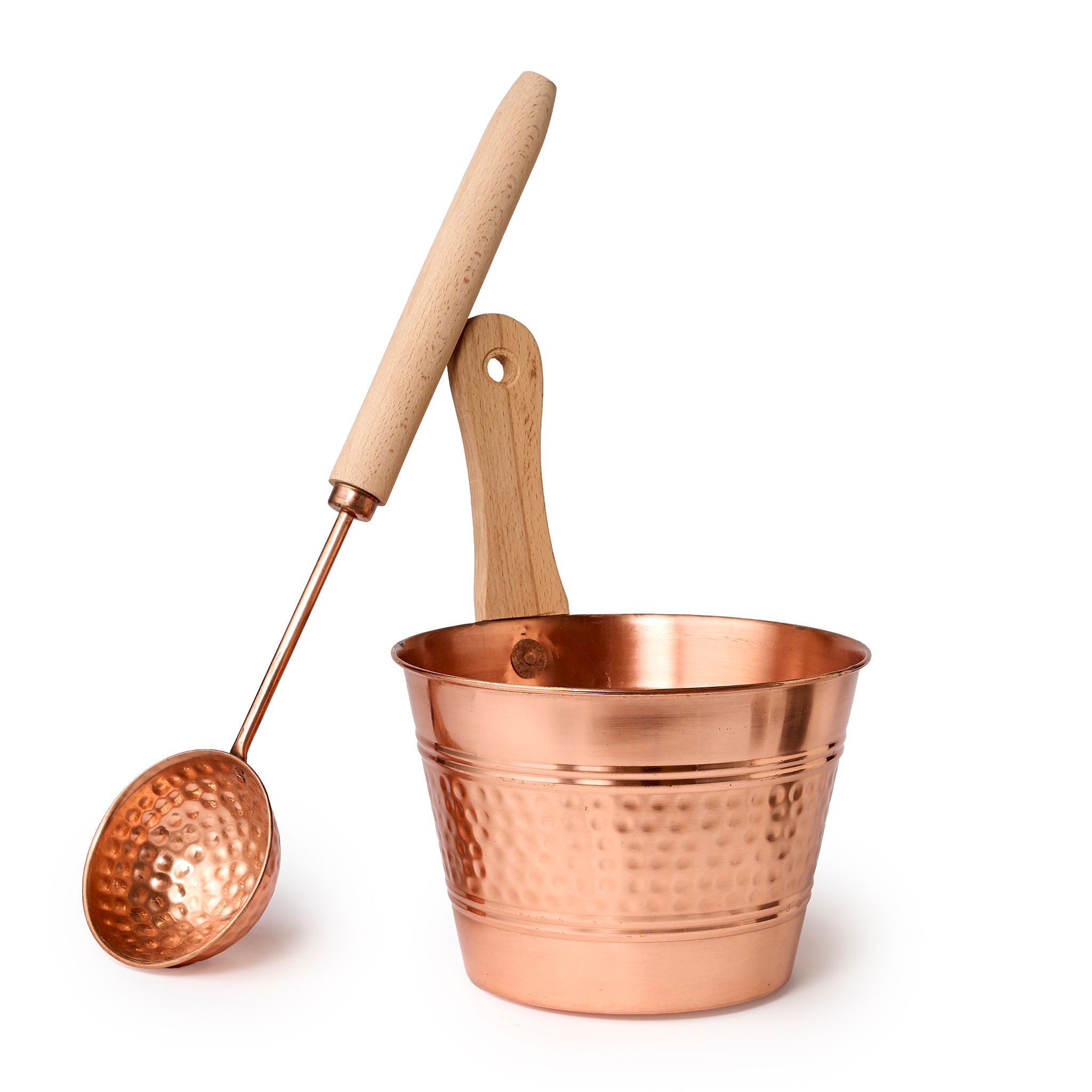Redwood Outdoors Copper Bucket & Ladle Set