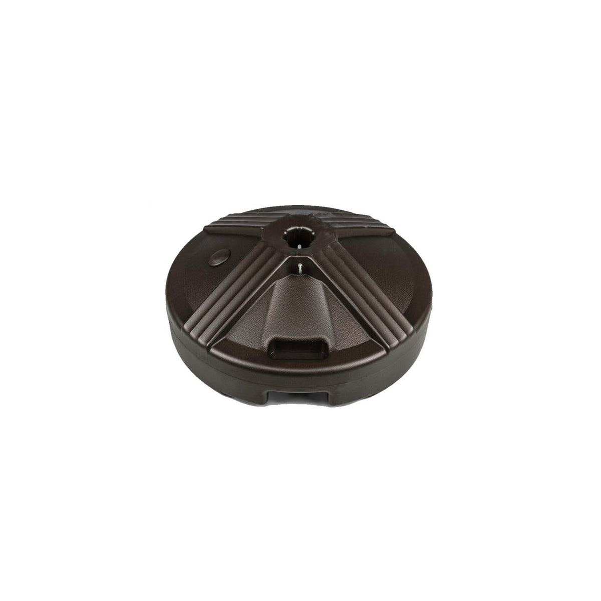 Ledge Lounger Resin Coated Concrete Umbrella Base - 50 lb - view 4