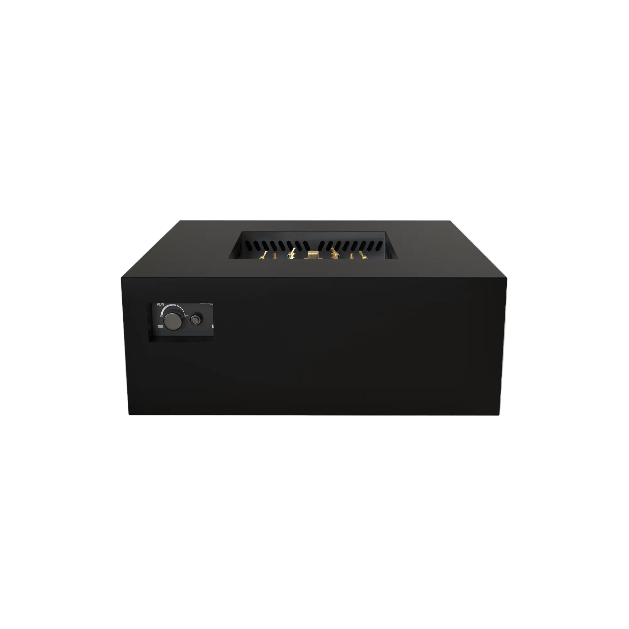 S40 AON 40″ Square Steel Gas Fire Table – Warming Trends