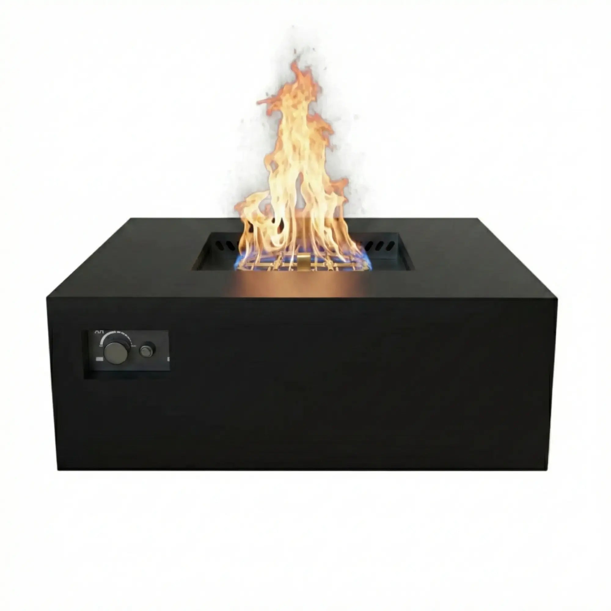 S40 AON 40″ Square Steel Gas Fire Table – Warming Trends
