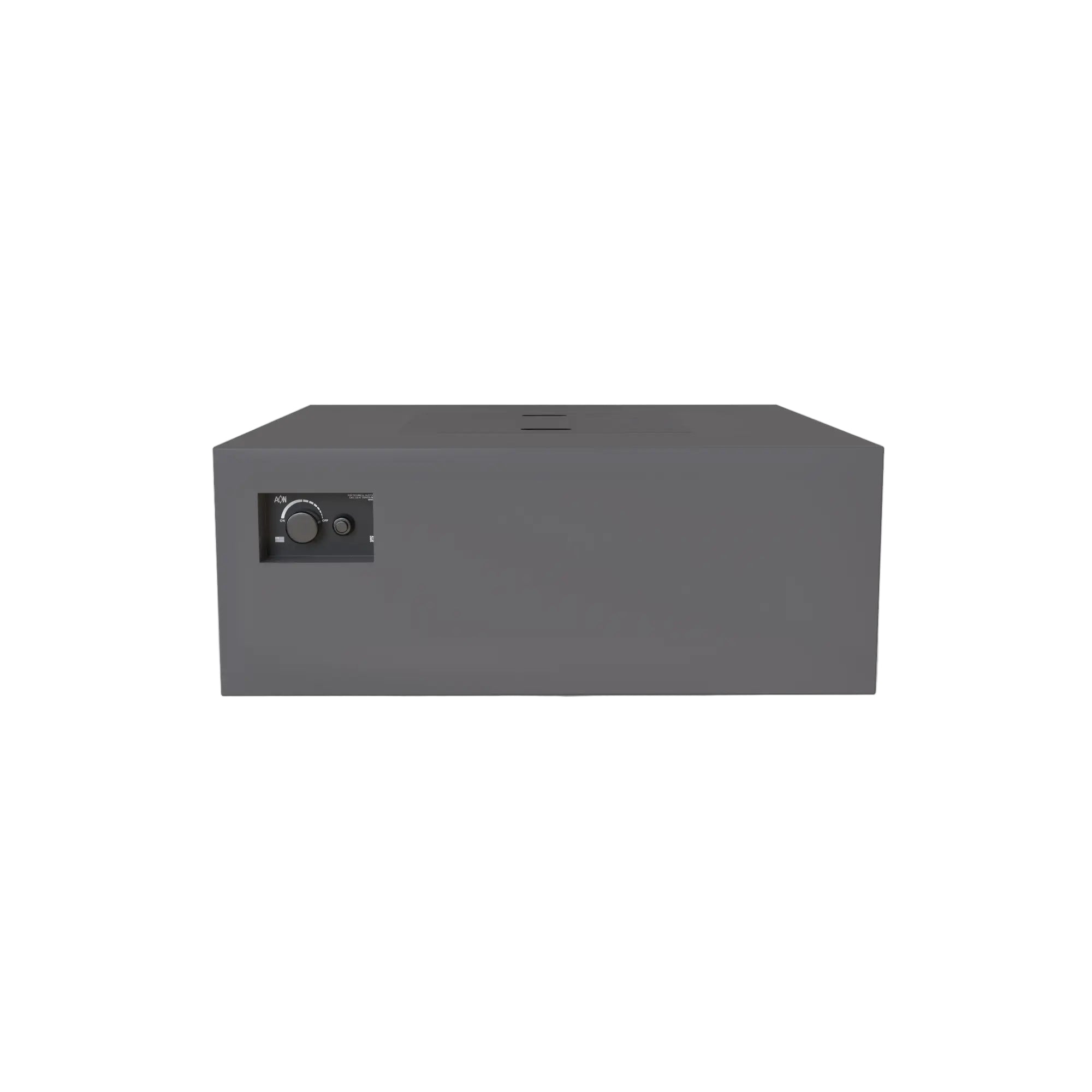 S40 AON 40″ Square Steel Gas Fire Table – Warming Trends