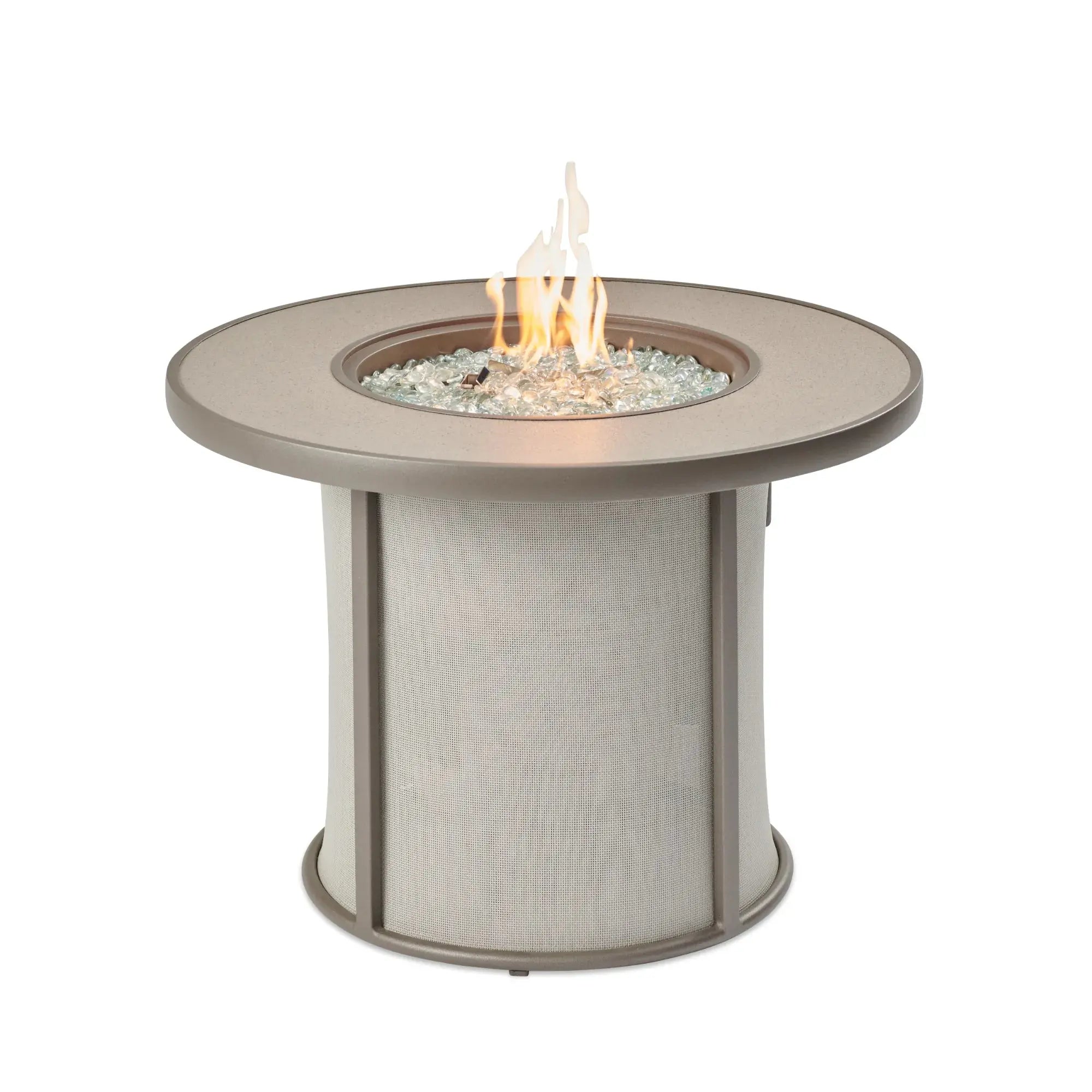Stonefire 32″ Round Gas Fire Pit Table – The Outdoor GreatRoom Company The Outdoor GreatRoom Company