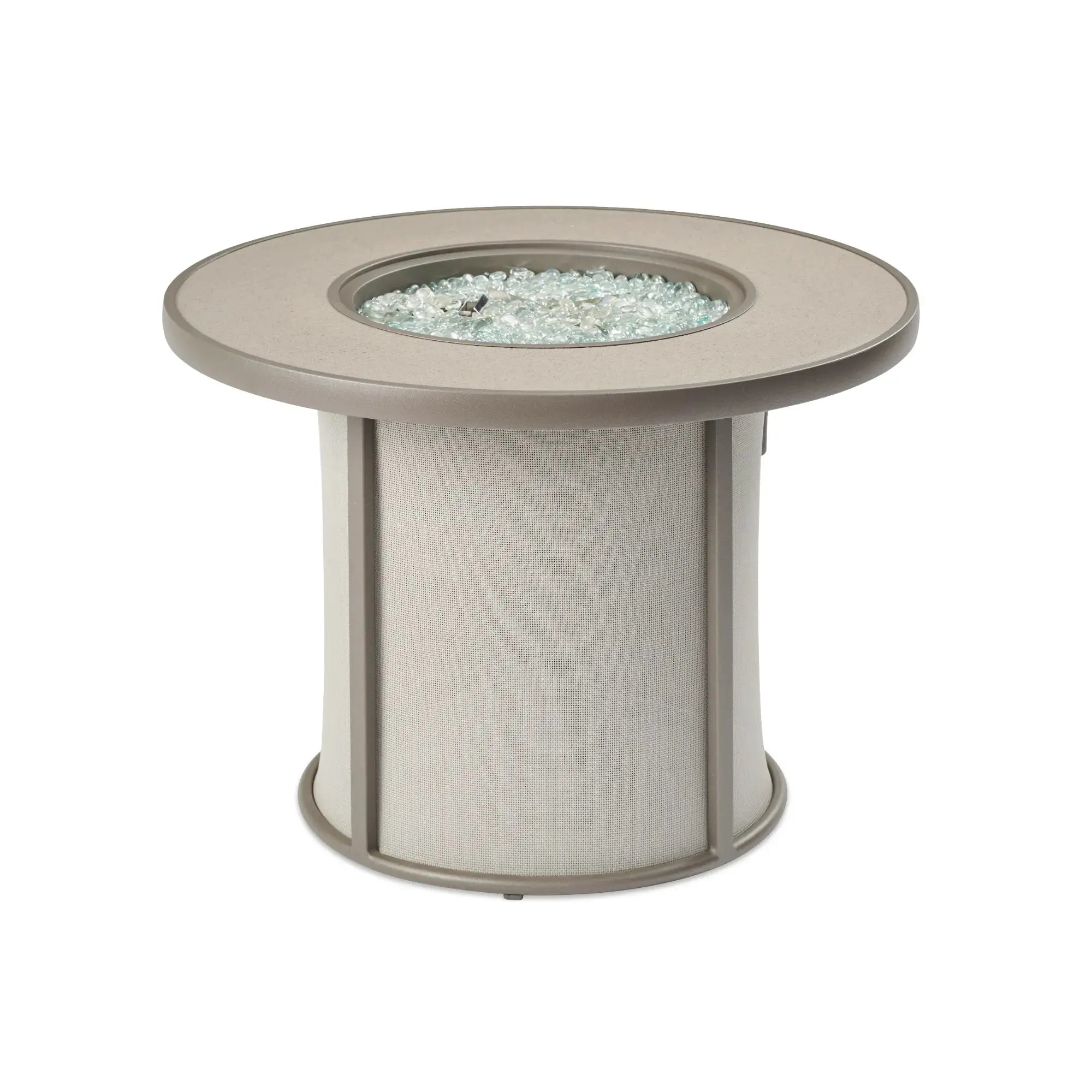 Stonefire 32″ Round Gas Fire Pit Table – The Outdoor GreatRoom Company The Outdoor GreatRoom Company
