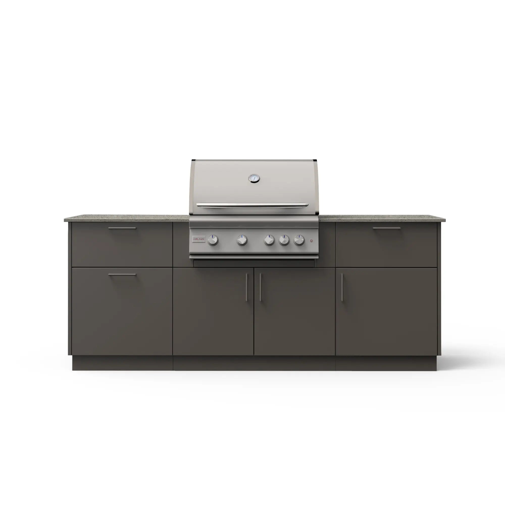 Blaze Sunrise 8-Ft Outdoor Kitchen Island w/ 32-Inch Premium LTE+ Gas Grill