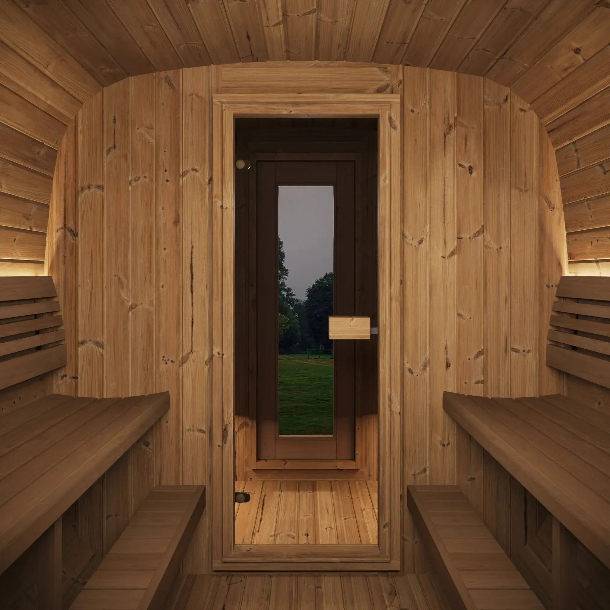 SaunaLife Model CL12GCP Cube Series Outdoor Sauna Kit SaunaLife