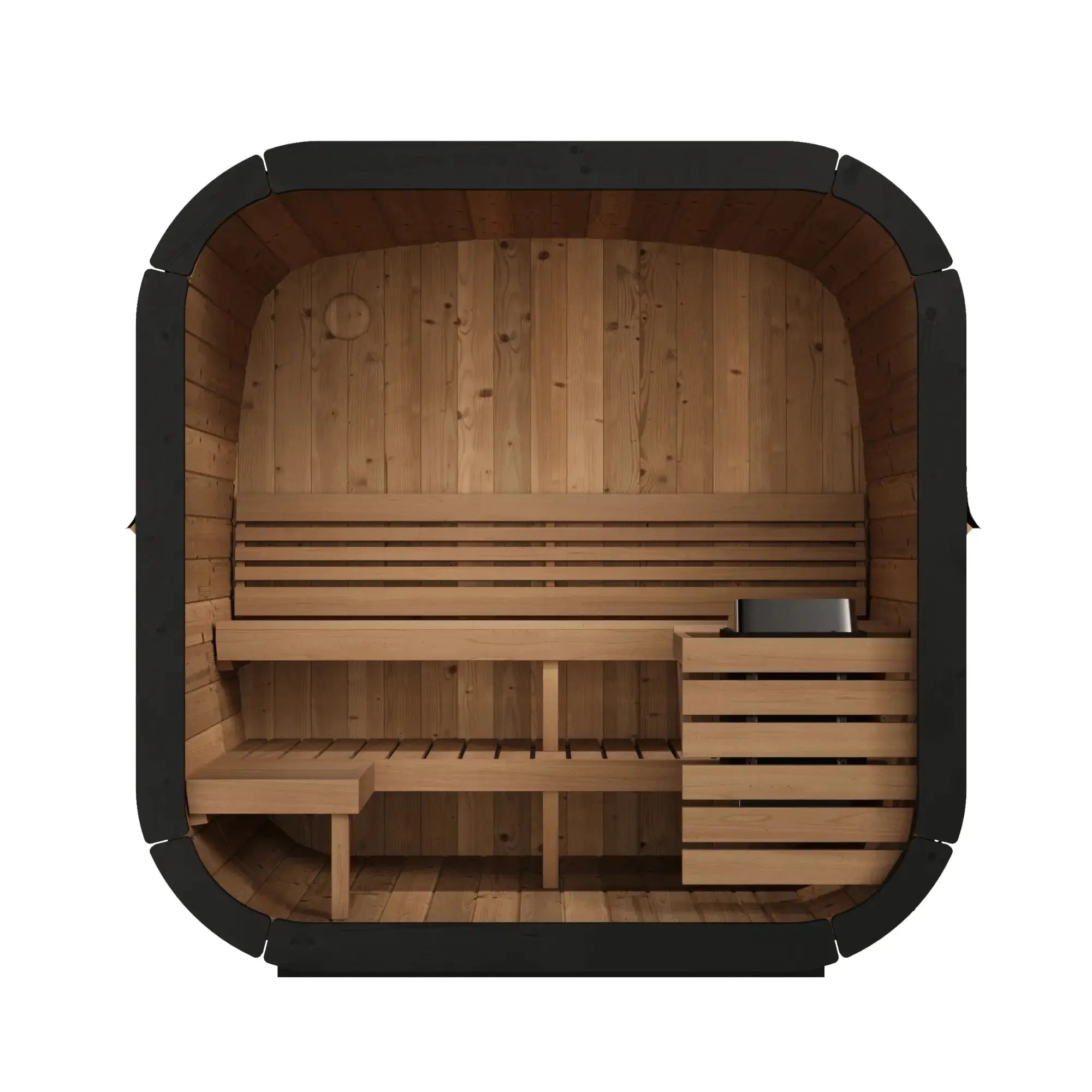 SaunaLife Model CL5G Cube Series Outdoor Sauna Kit SaunaLife