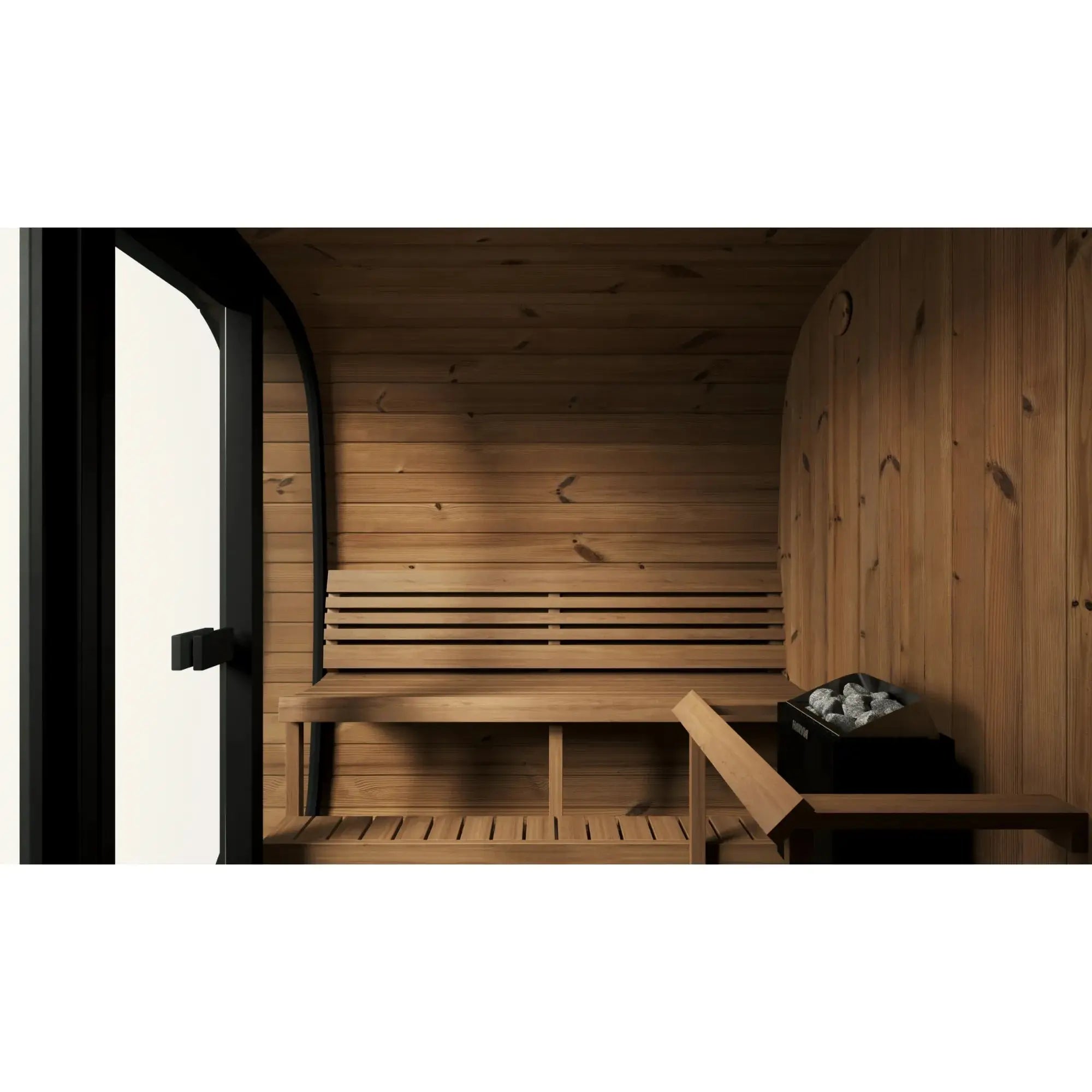 SaunaLife Model CL7G Cube Series Outdoor Sauna Kit SaunaLife