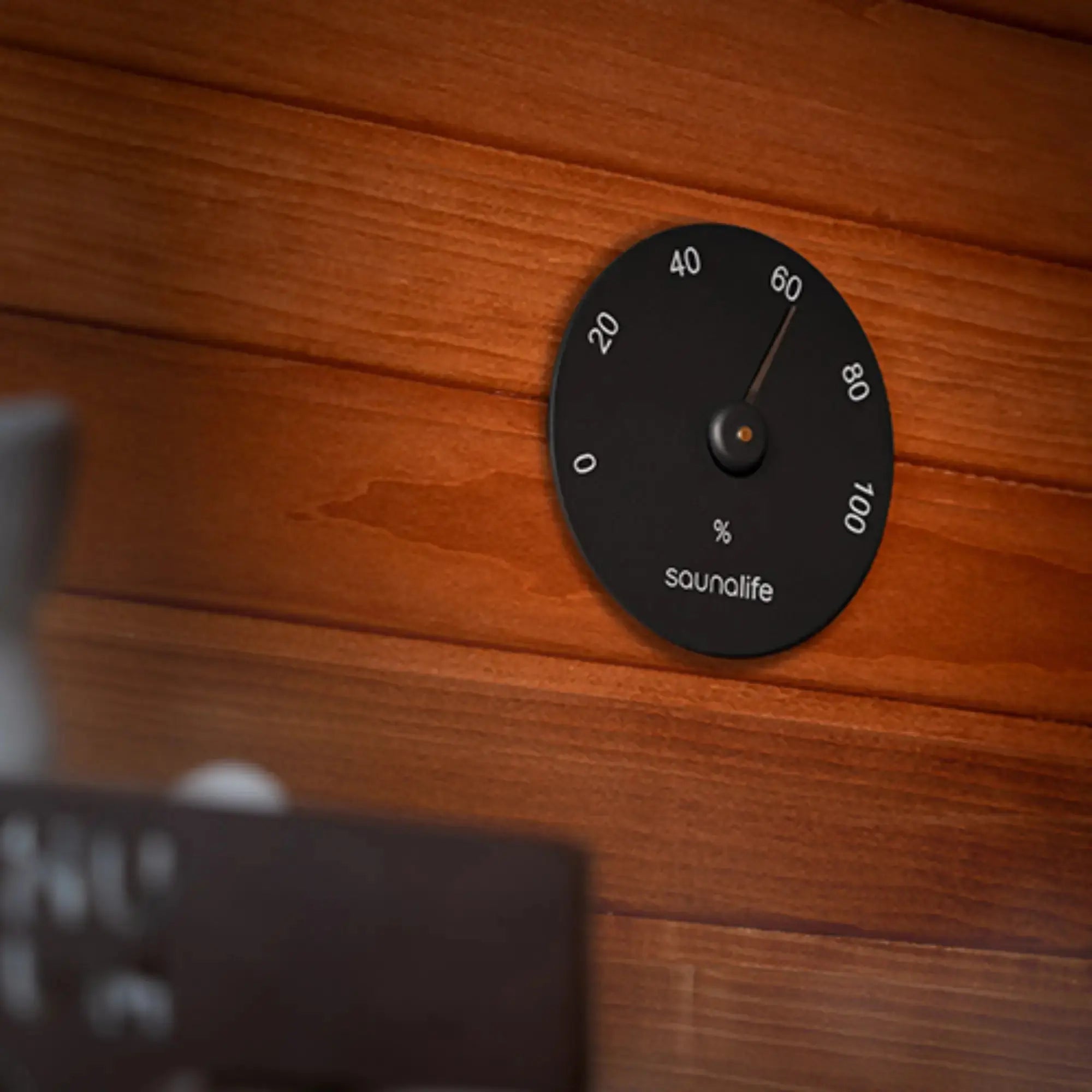 SaunaLife Designer Hygrometer Sauna Hygrometer, Humidity Levels SaunaLife