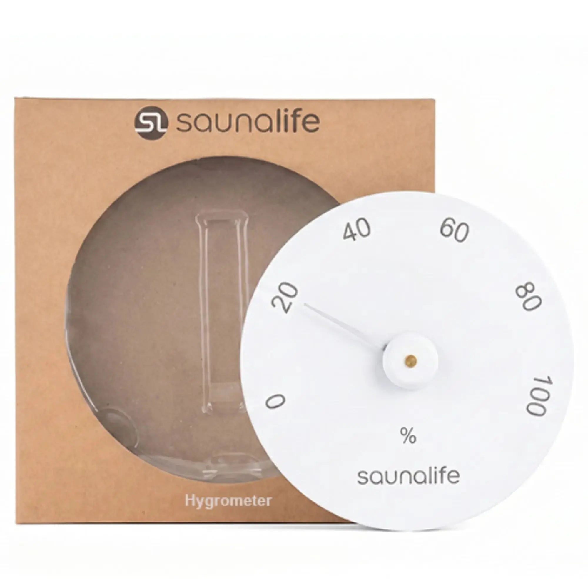 SaunaLife Designer Hygrometer Sauna Hygrometer, Humidity Levels SaunaLife