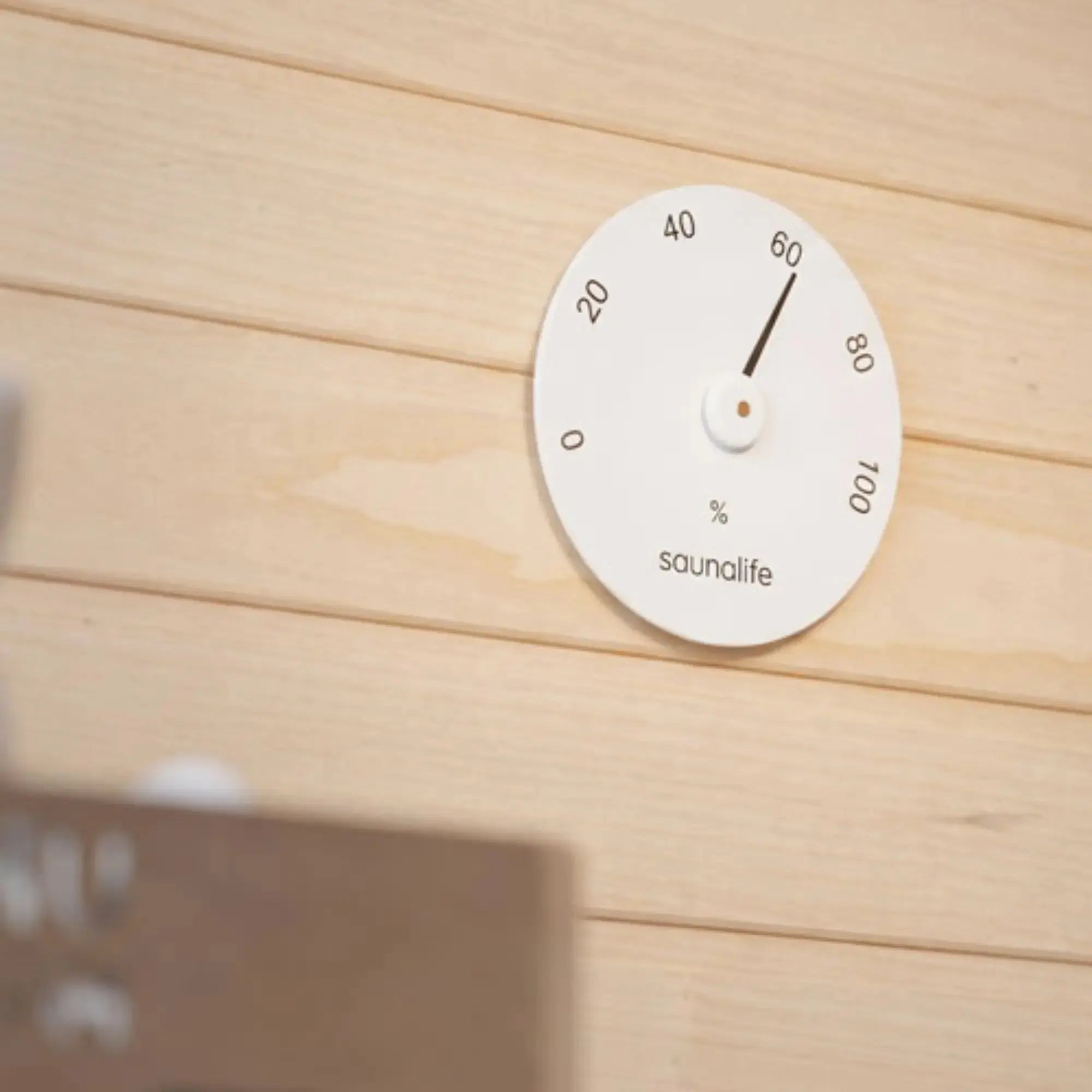 SaunaLife Designer Hygrometer Sauna Hygrometer, Humidity Levels SaunaLife