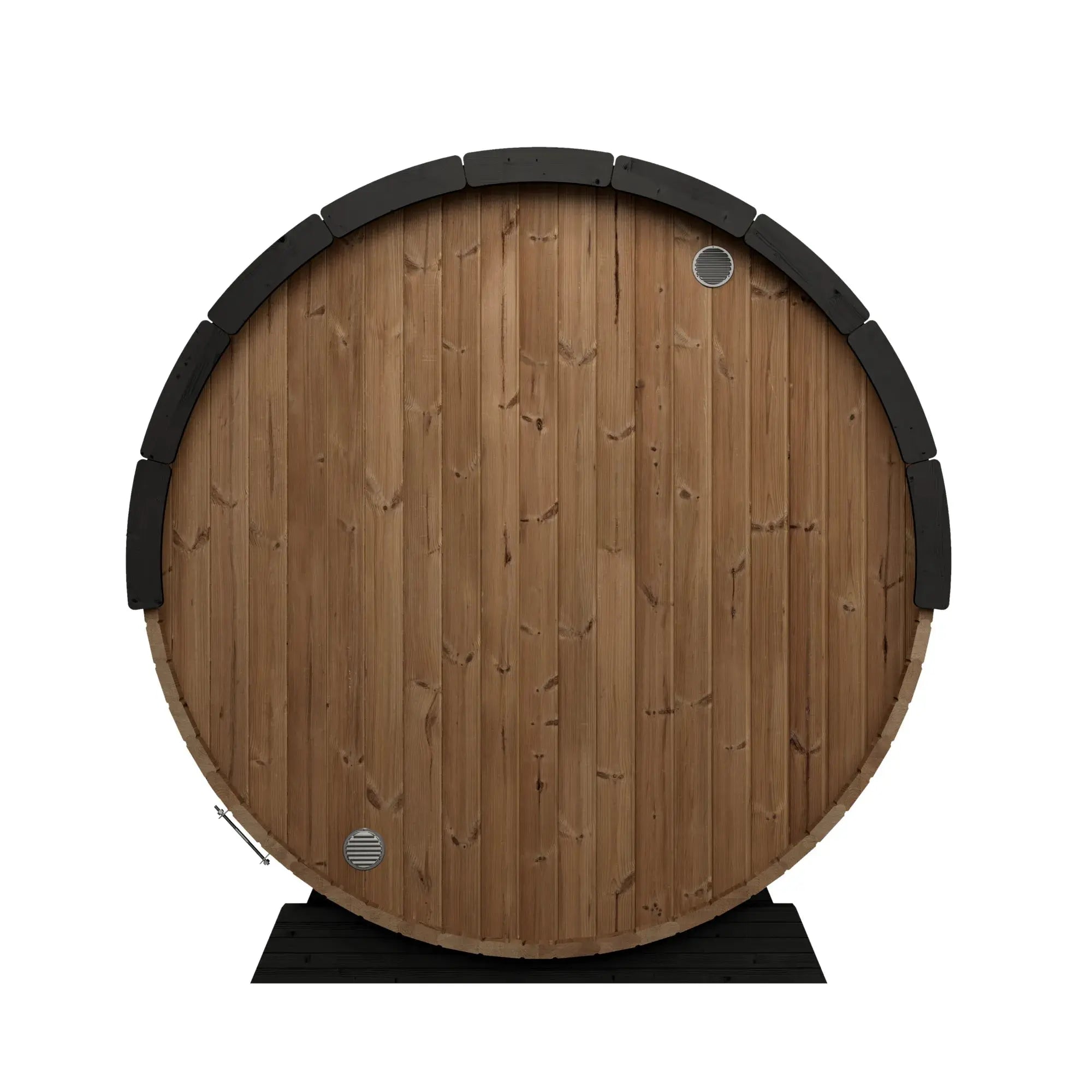 SaunaLife Model EE6 Ergo Elegance Series Outdoor Sauna Barrel Kit SaunaLife