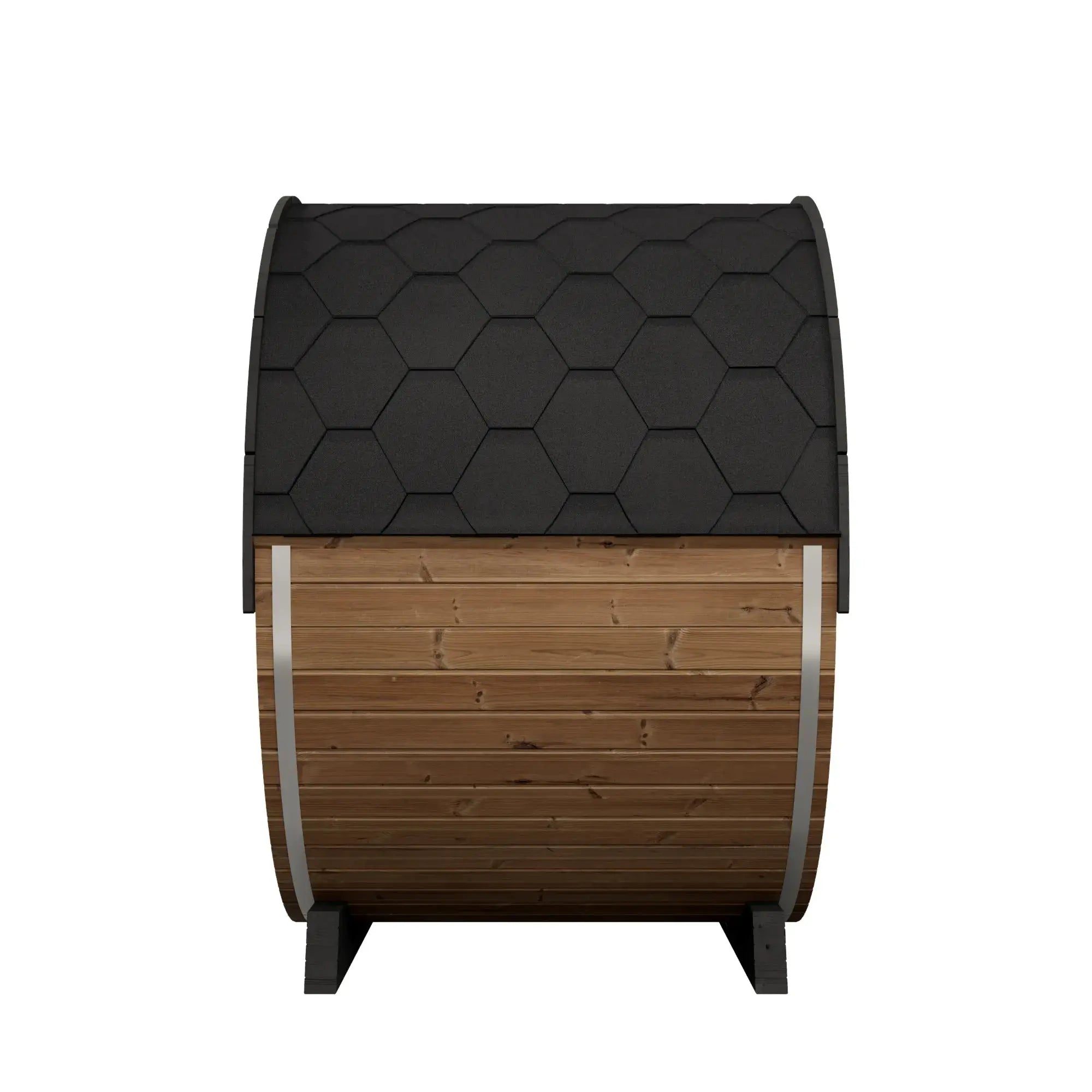 SaunaLife Model EE6 Ergo Elegance Series Outdoor Sauna Barrel Kit SaunaLife