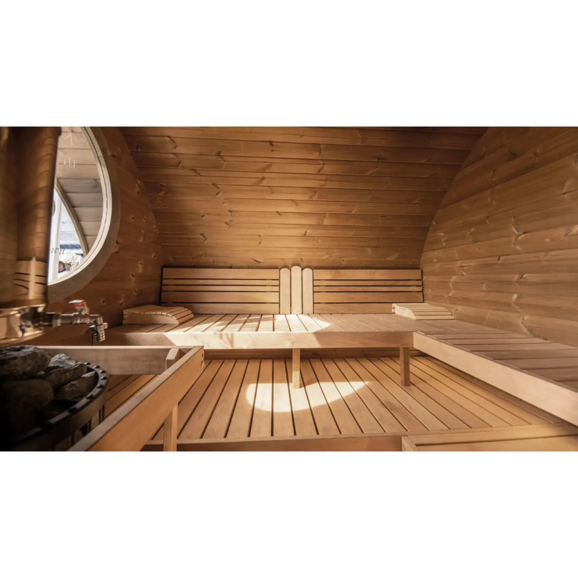 SaunaLife Model G11 Garden Series Outdoor Home Sauna Kit SaunaLife