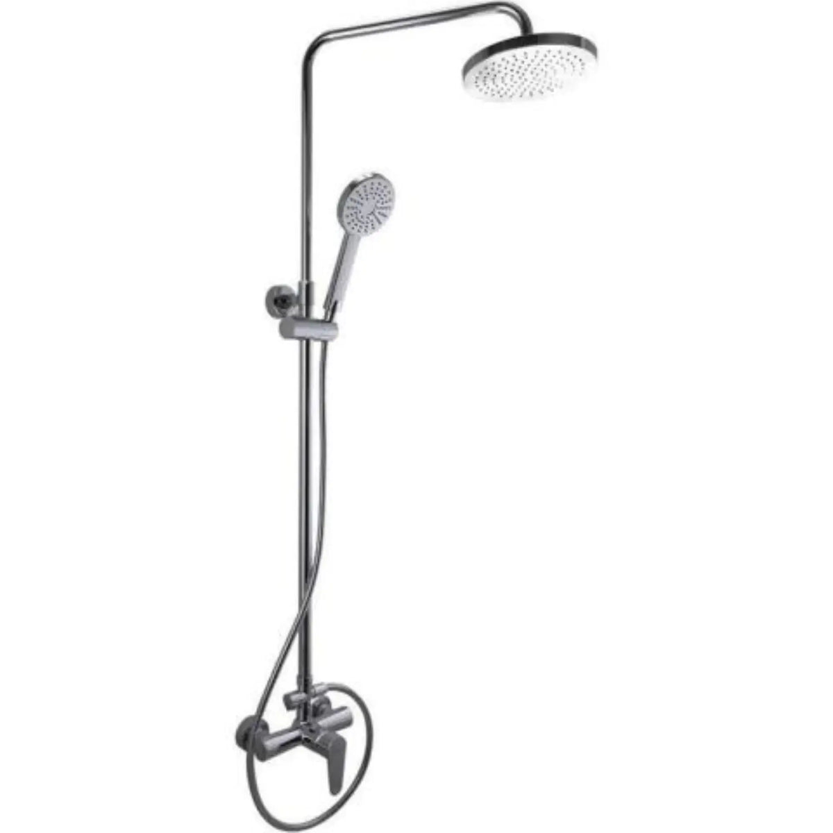 SaunaLife Model R3 Rain Series Outdoor Barrel Shower Kit SaunaLife