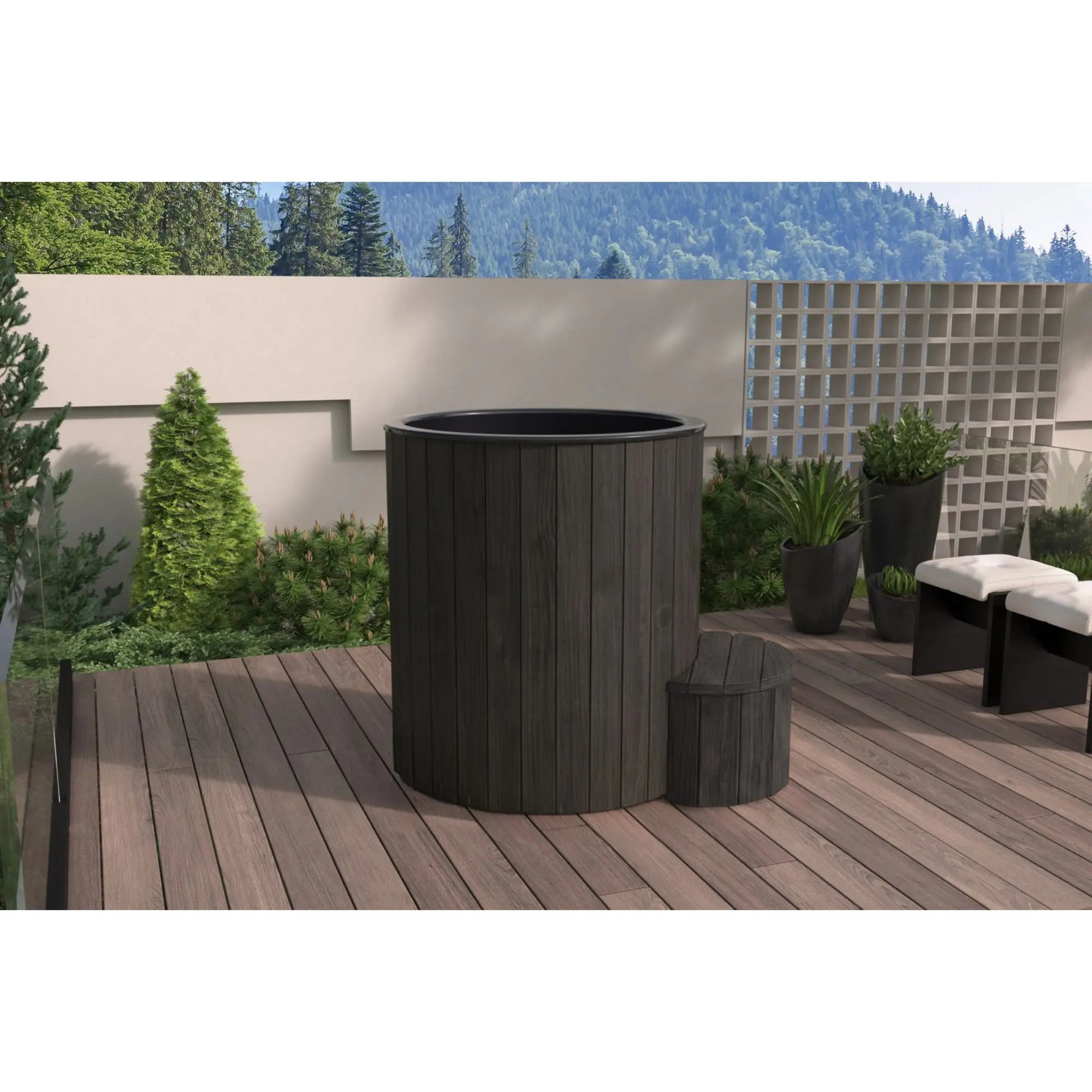 SaunaLife Model S1 Cold/Hot Immersion Tub SaunaLife