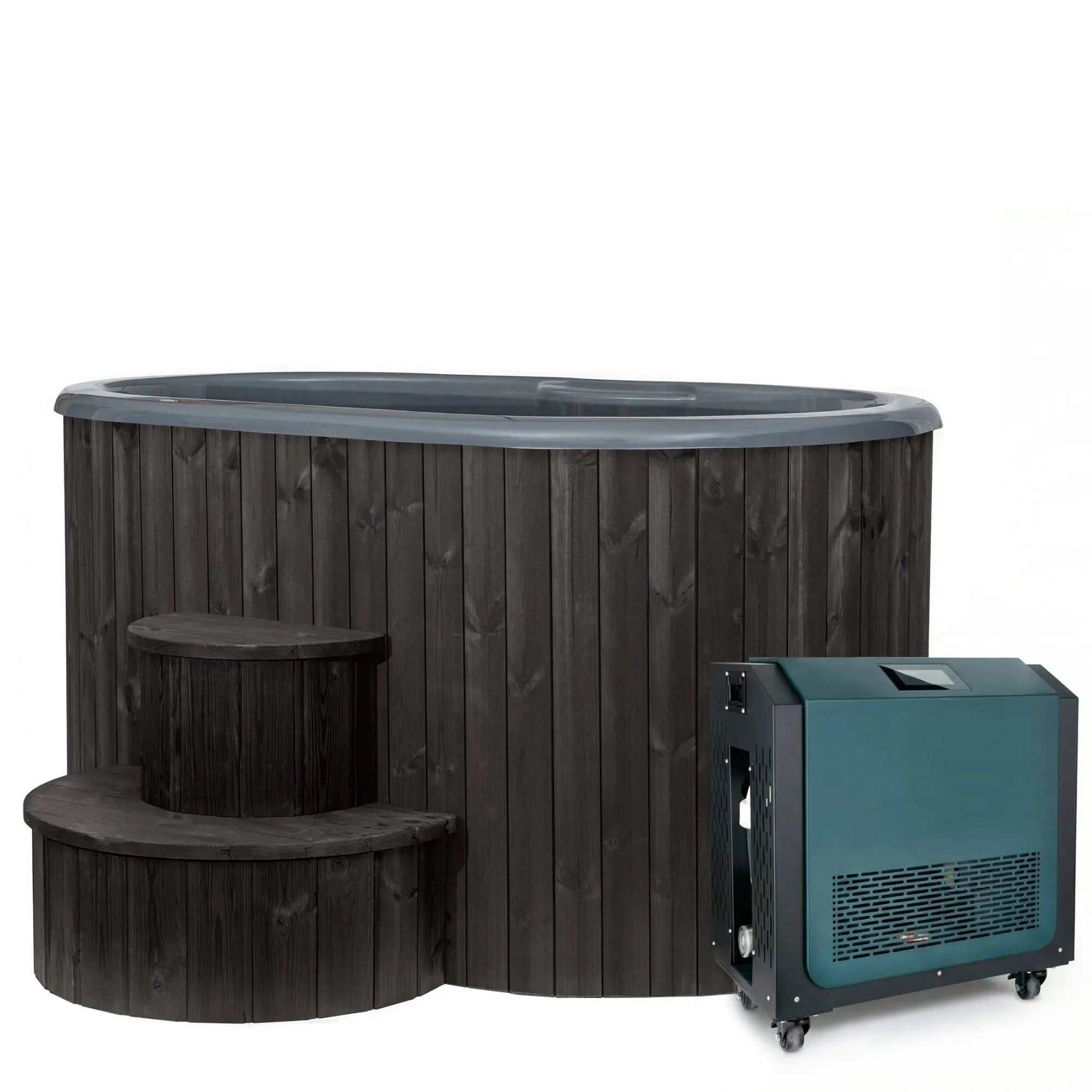 SaunaLife Model S2C Cold/Hot Immersion Tub with Combination Chiller/Heater Package SaunaLife