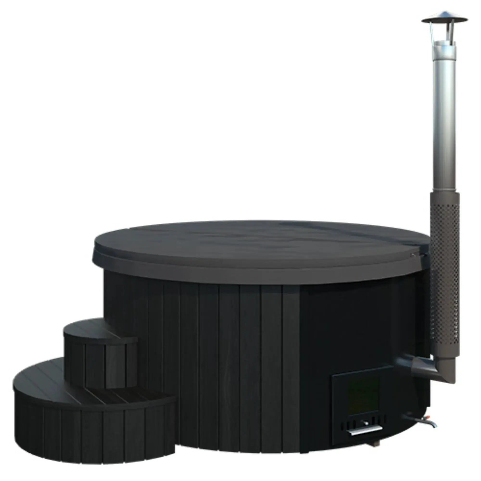 SaunaLife Model S4 Wood-Burning Hot Tub SaunaLife