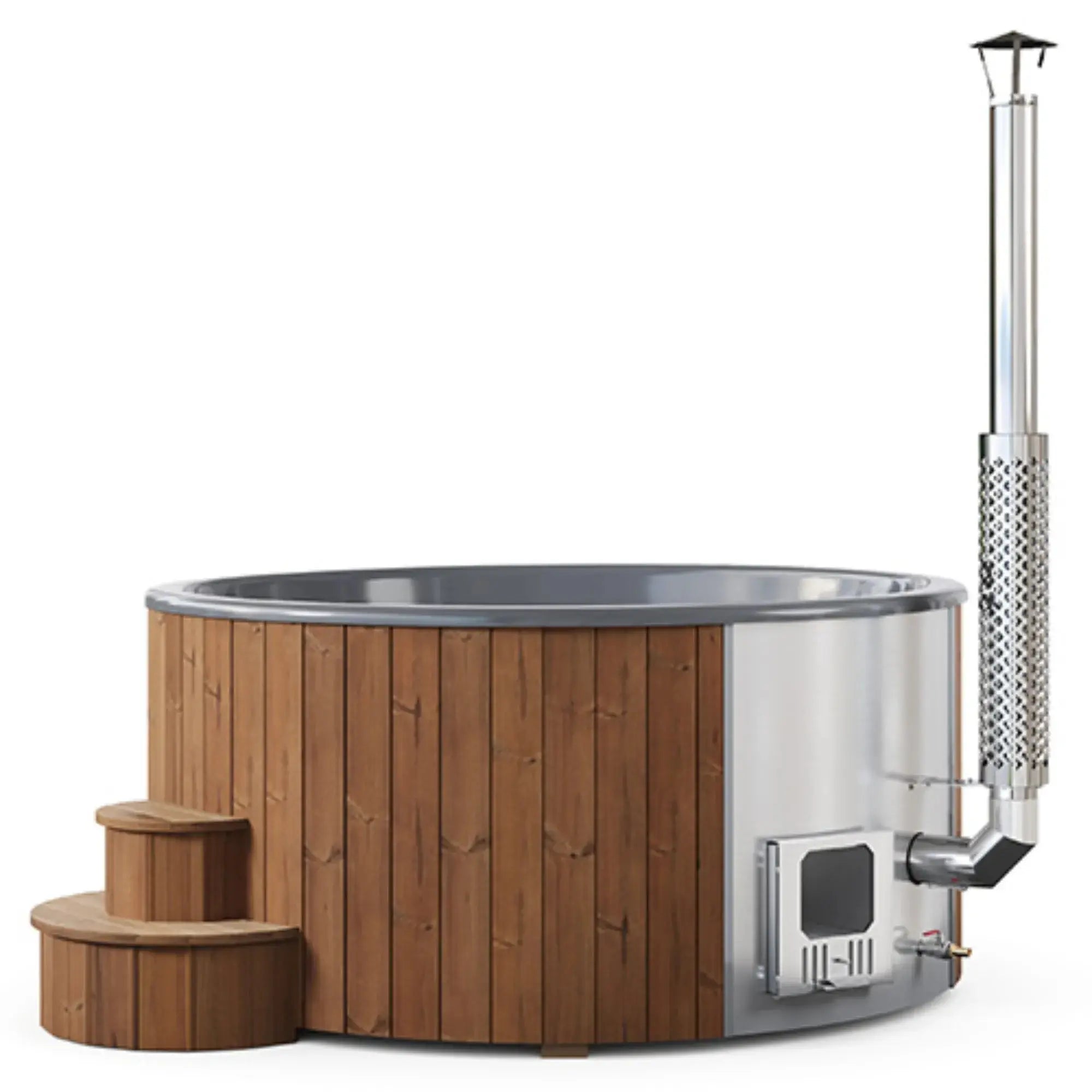 SaunaLife Model S6 Wood-Burning Hot Tub SaunaLife