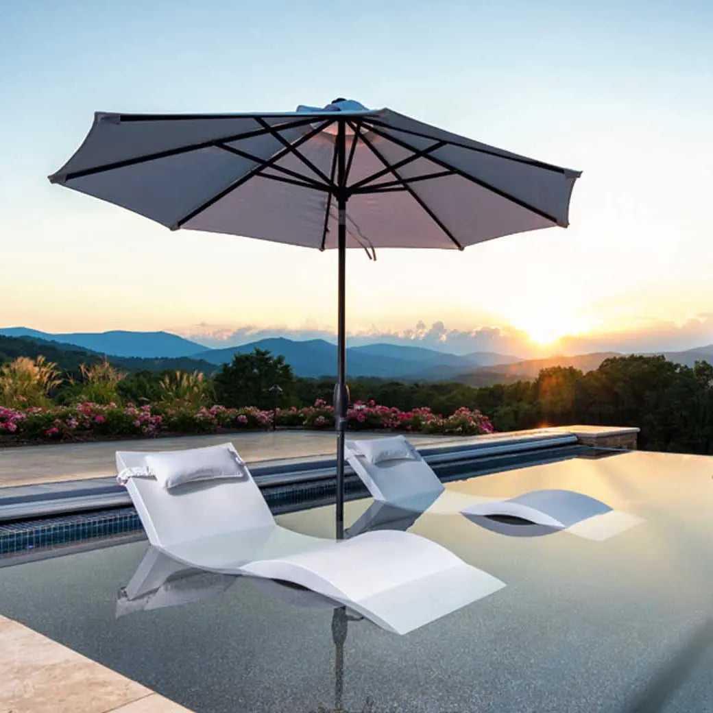 Ledge Lounger Signature Chaise 70" Resin In-Pool Chaise Lounge - view 7