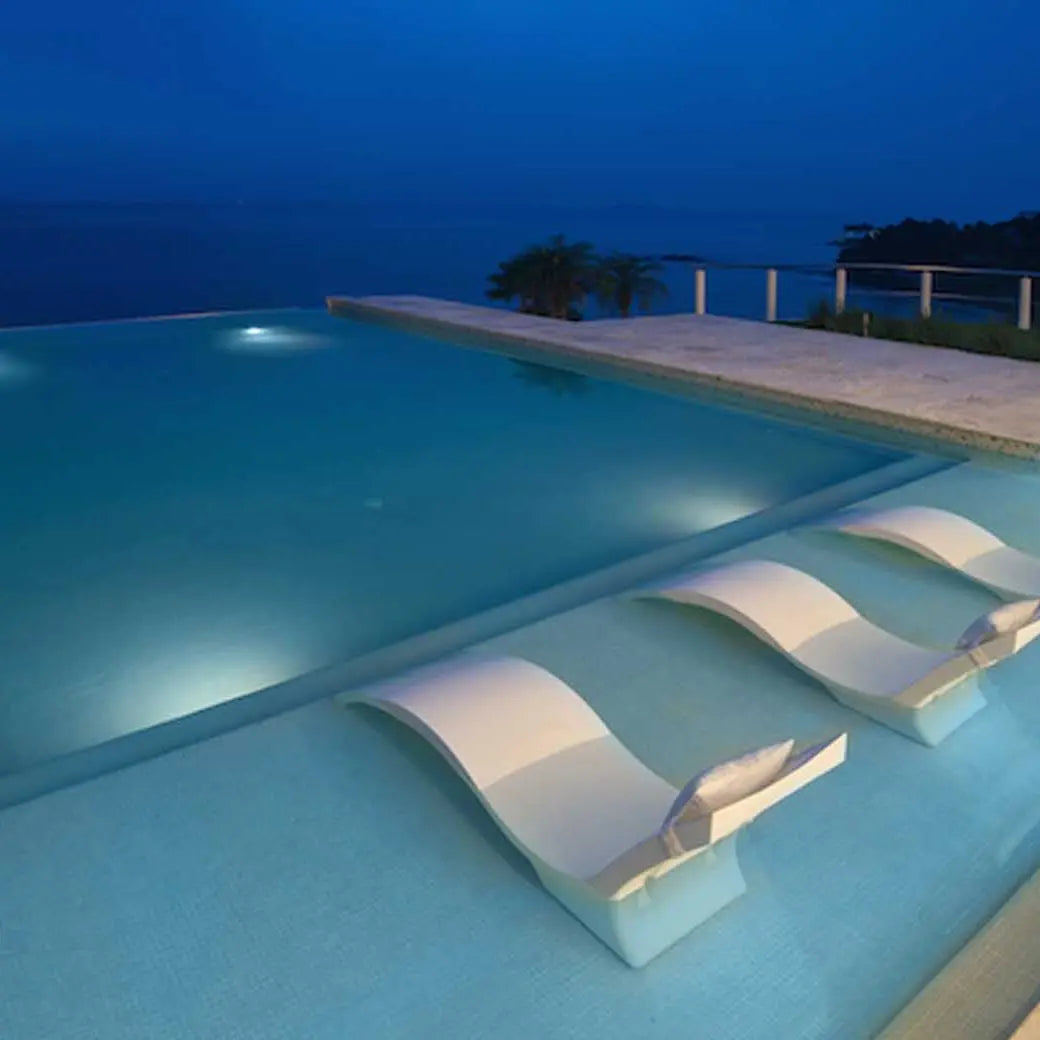 Ledge Lounger Signature Chaise Deep 74" Resin In-Pool Chaise Lounge - view 7