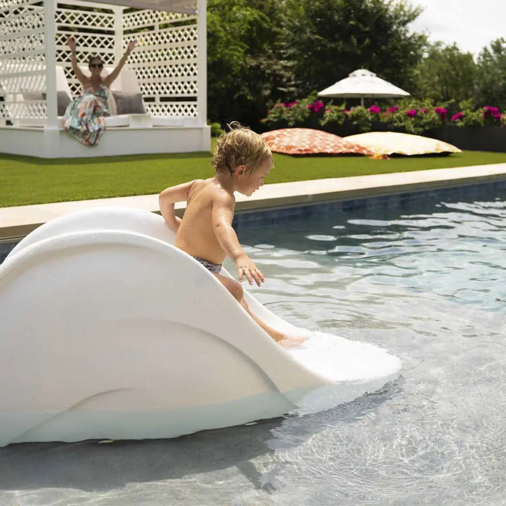 Ledge Lounger Signature Slide 55" Resin Tanning Ledge Pool Slide - view 4