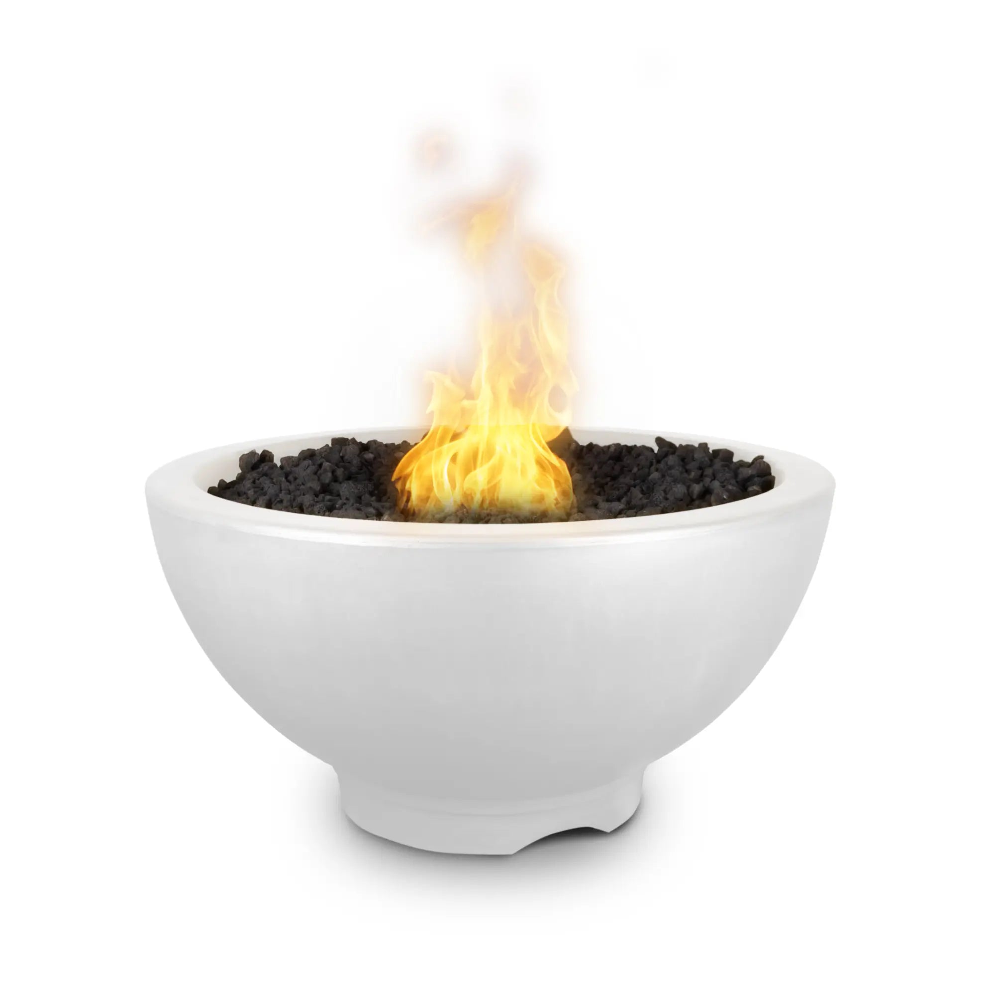 Sonoma 38" Round Concrete Gas Fire Pit – The Outdoor Plus The Outdoor Plus
