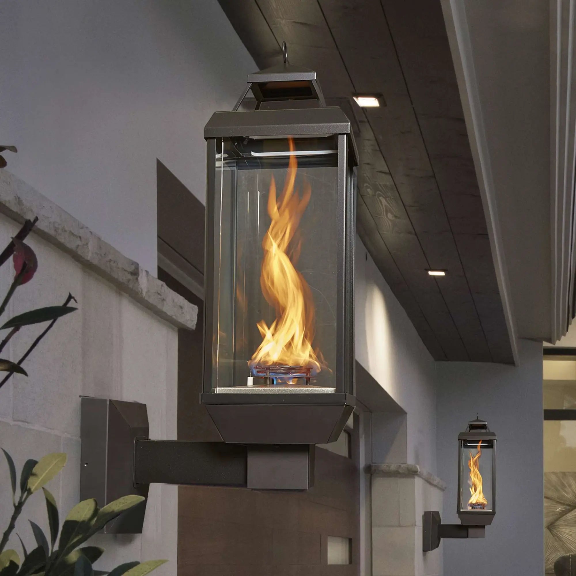 Tempest Lantern – 24V Electronic Ignition – Natural Gas or Liquid Propane (Model 94900784) Fire Garden