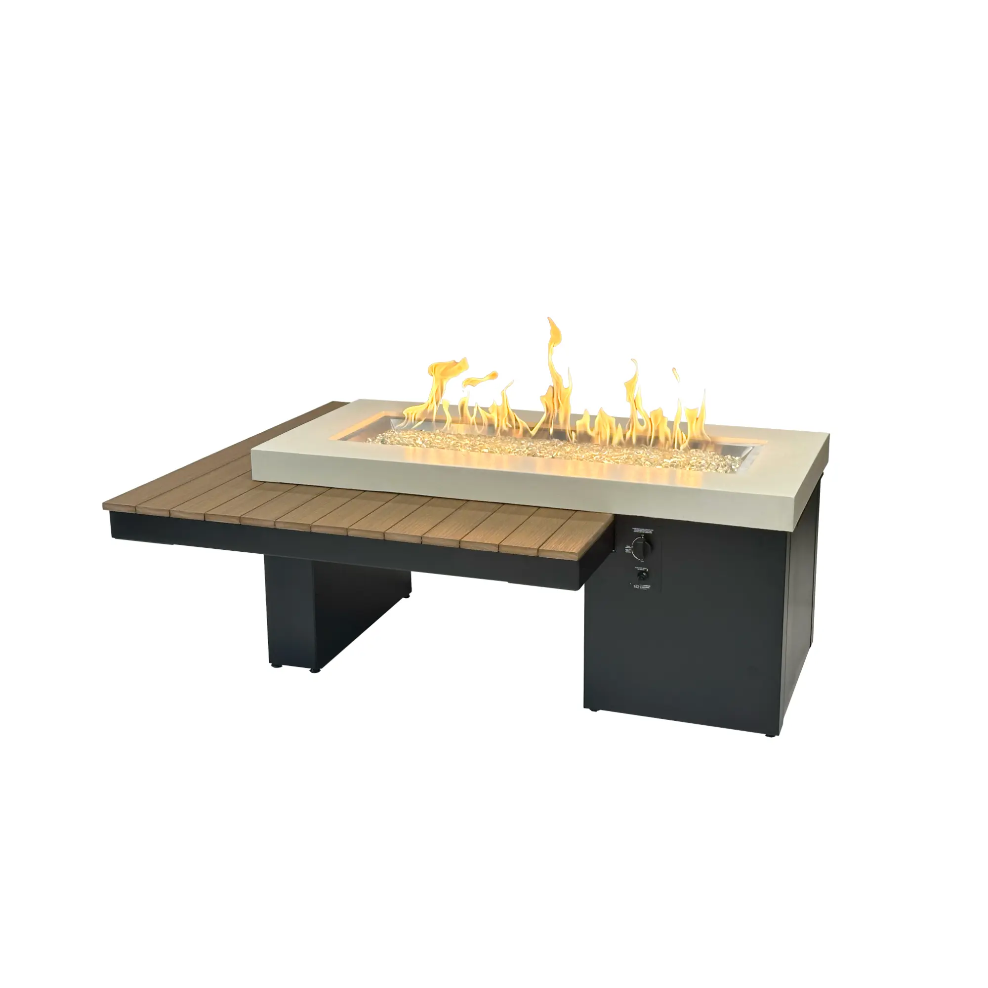 Uptown 63″ Linear Gas Fire Table – The Outdoor GreatRoom Company