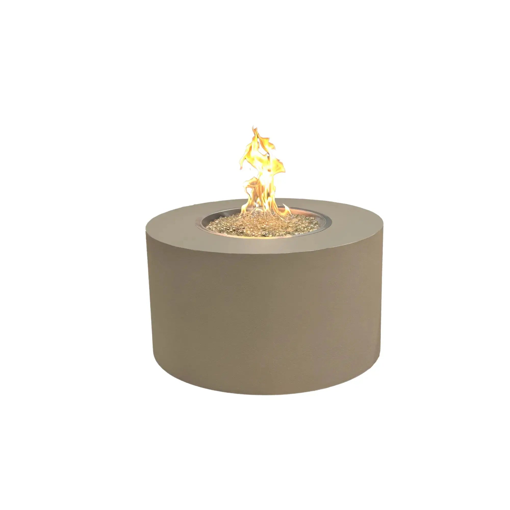 Vosera 36" Round Gas Fire Pit Table – The Outdoor GreatRoom Company The Outdoor GreatRoom Company