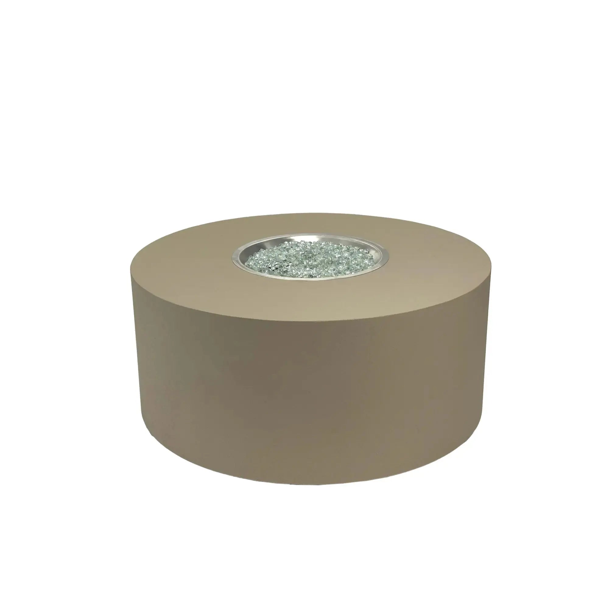 Vosera 48" Round Gas Fire Pit Table – The Outdoor GreatRoom Company The Outdoor GreatRoom Company