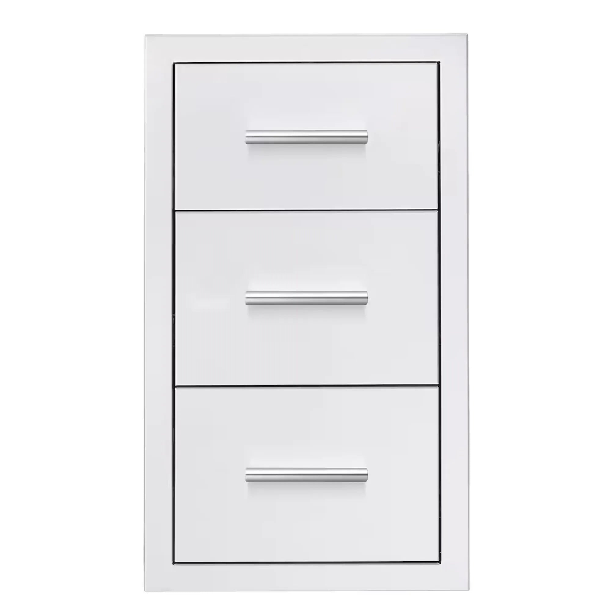 Summerset 17" Triple Drawer — 304 SS, Soft-Close, Full Extension | DR3-17 Summerset