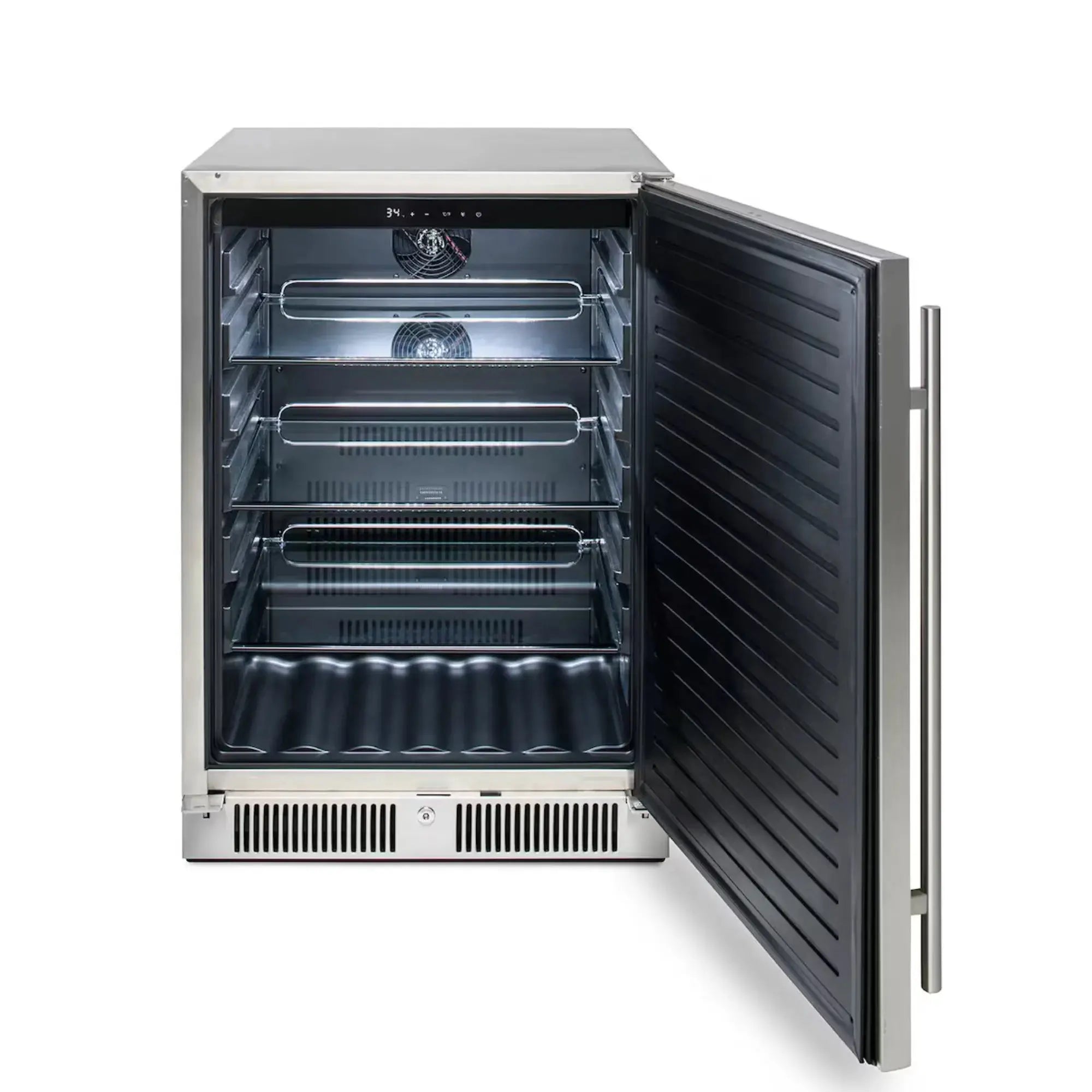 Blaze 24-Inch 5.5 Cu. Ft. Outdoor Rated Compact Refrigerator – BLZ-SSRF-5.5 Blaze