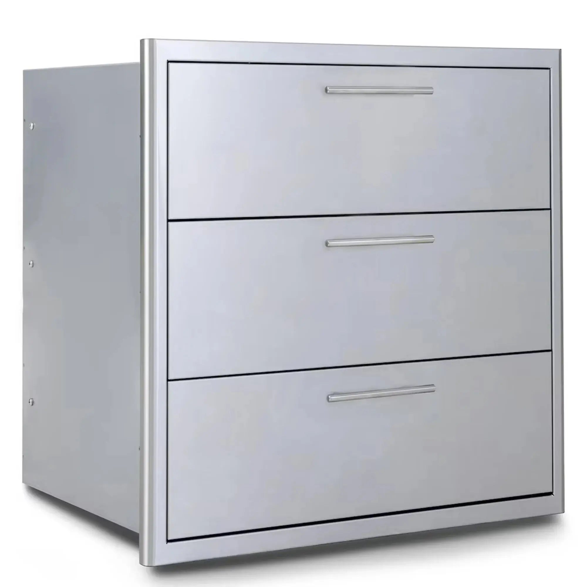 Blaze 30-Inch Triple Access Drawer w/ LED Lighting – BLZ-30W-3DRW-LT Blaze