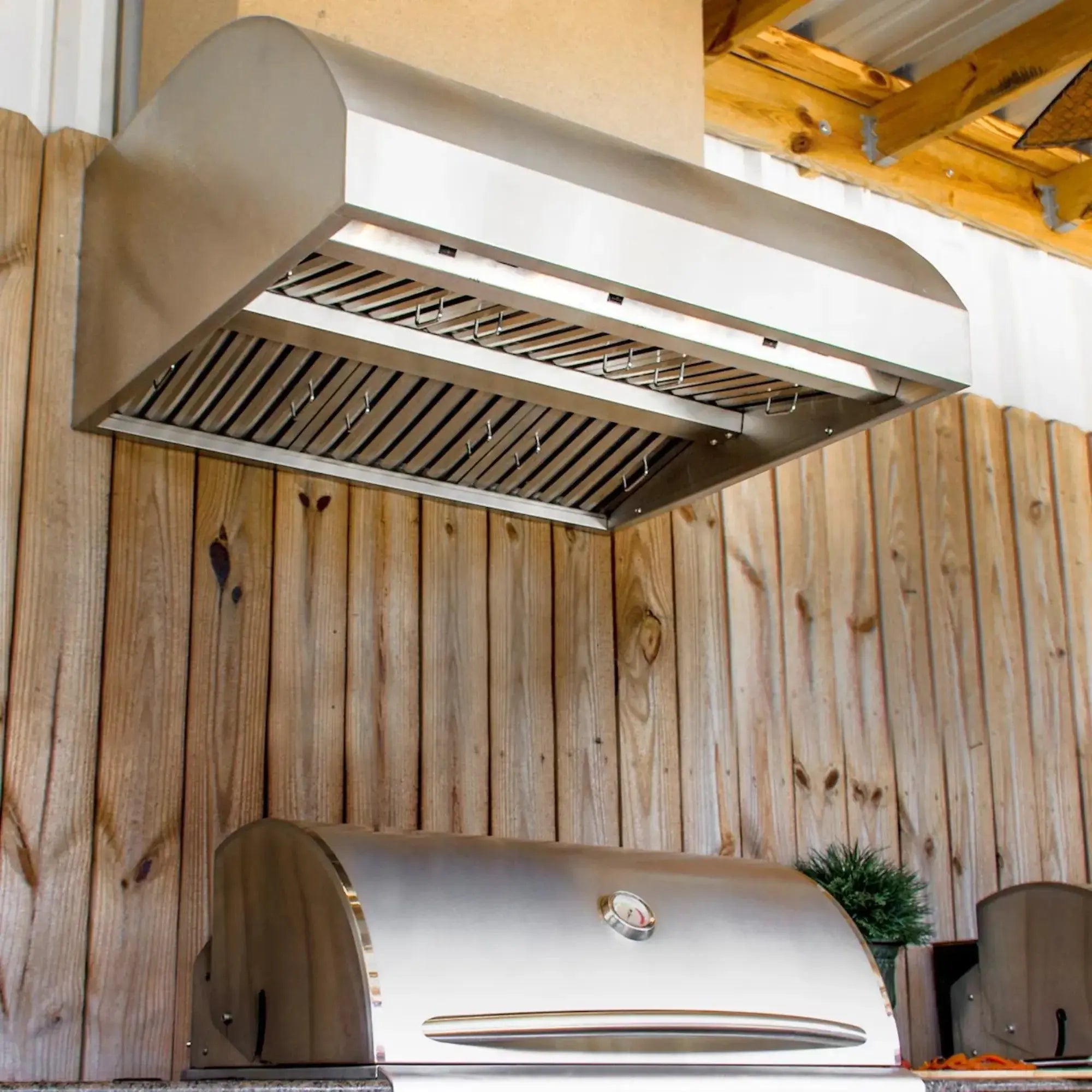 Blaze 42-Inch Stainless Steel Outdoor Vent Hood – 2000 CFM – BLZ-42-VHOOD Blaze