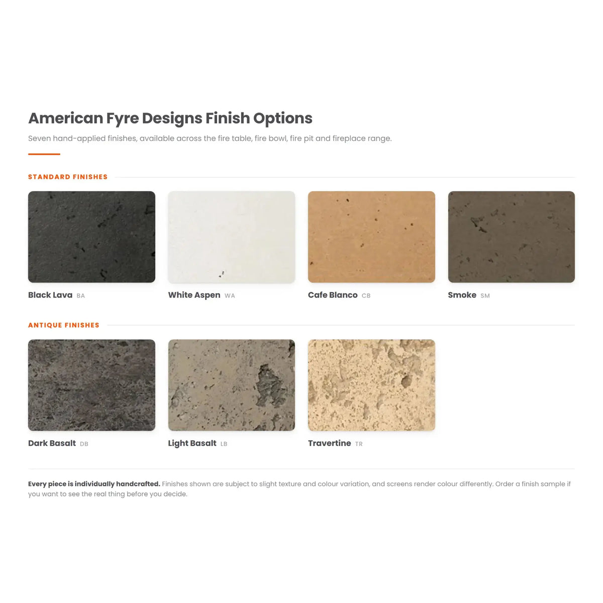 American Fyre Designs Legend 60" Rectangular GFRC Gas Fire Pit Table American Fyre Designs