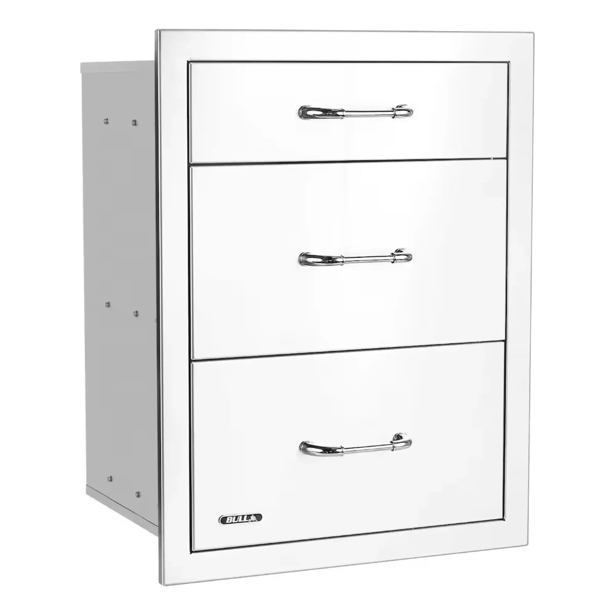 Bull 21-Inch Triple Drawer – ½" Reveal Bull