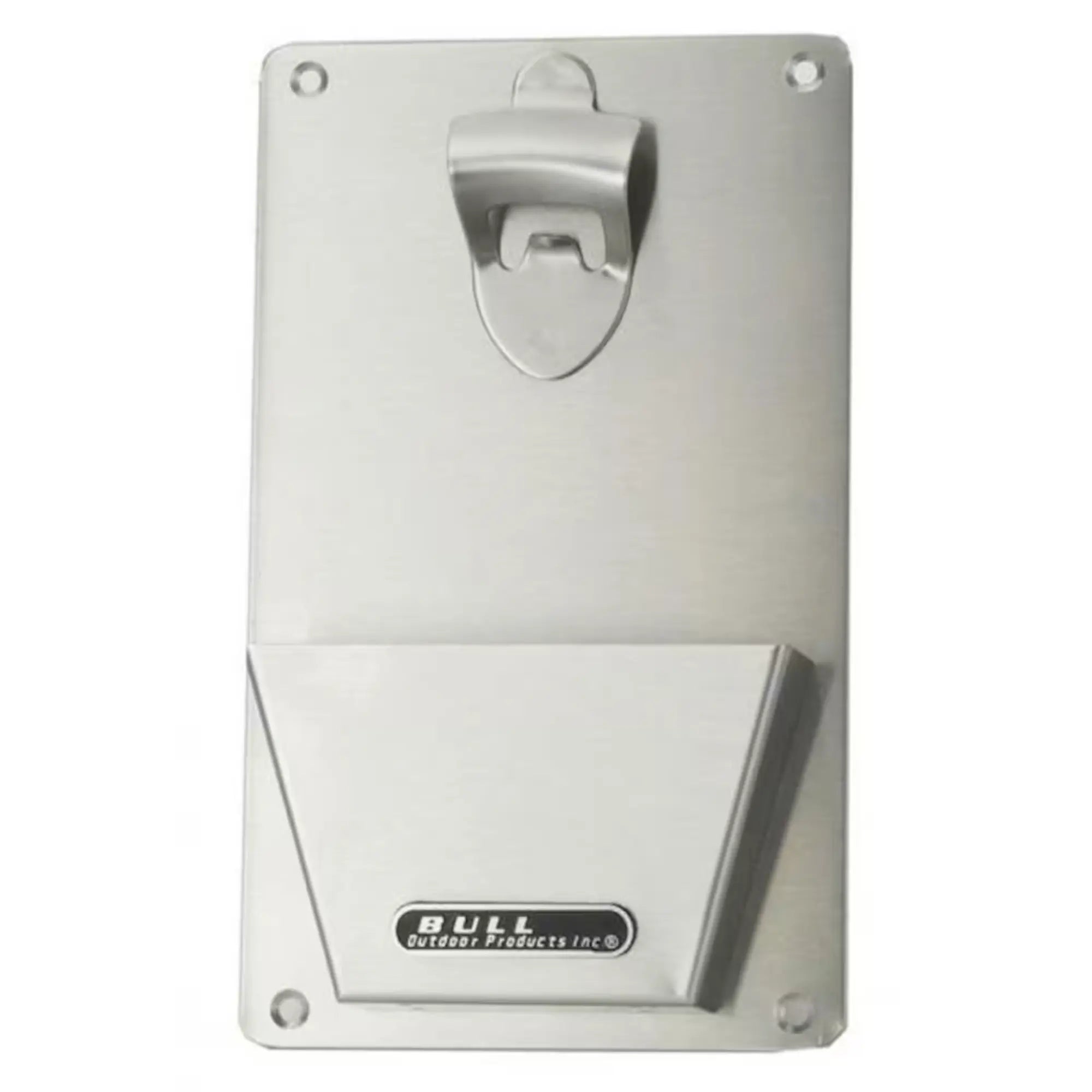 Bull Built-In Stainless Steel Bottle Opener with Cap Catcher Bull