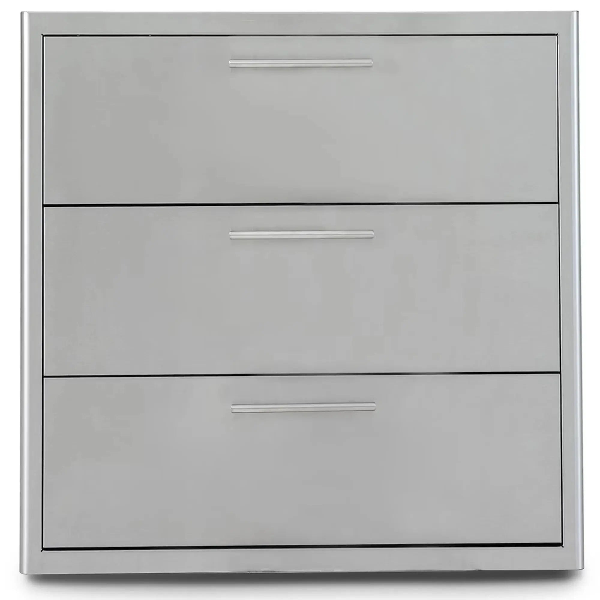 Blaze 30-Inch Triple Access Drawer w/ LED Lighting – BLZ-30W-3DRW-LT Blaze
