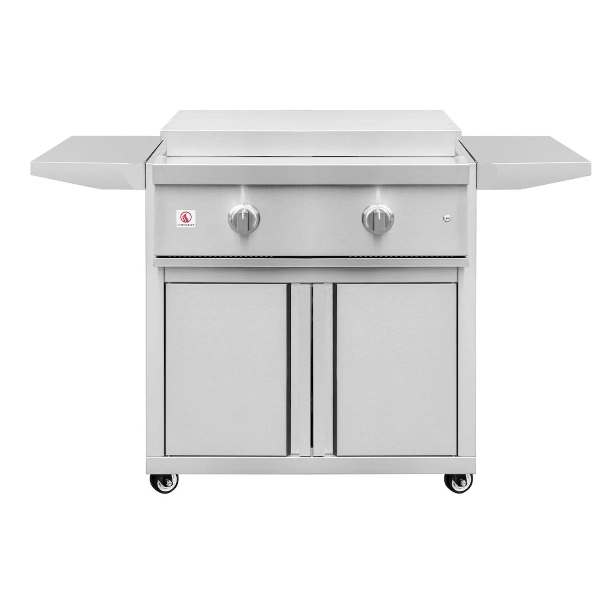 Summerset Griddle Pro 30" 2-Burner Freestanding Gas Griddle w/ Cart — 36,000 BTU | GRIDPRO