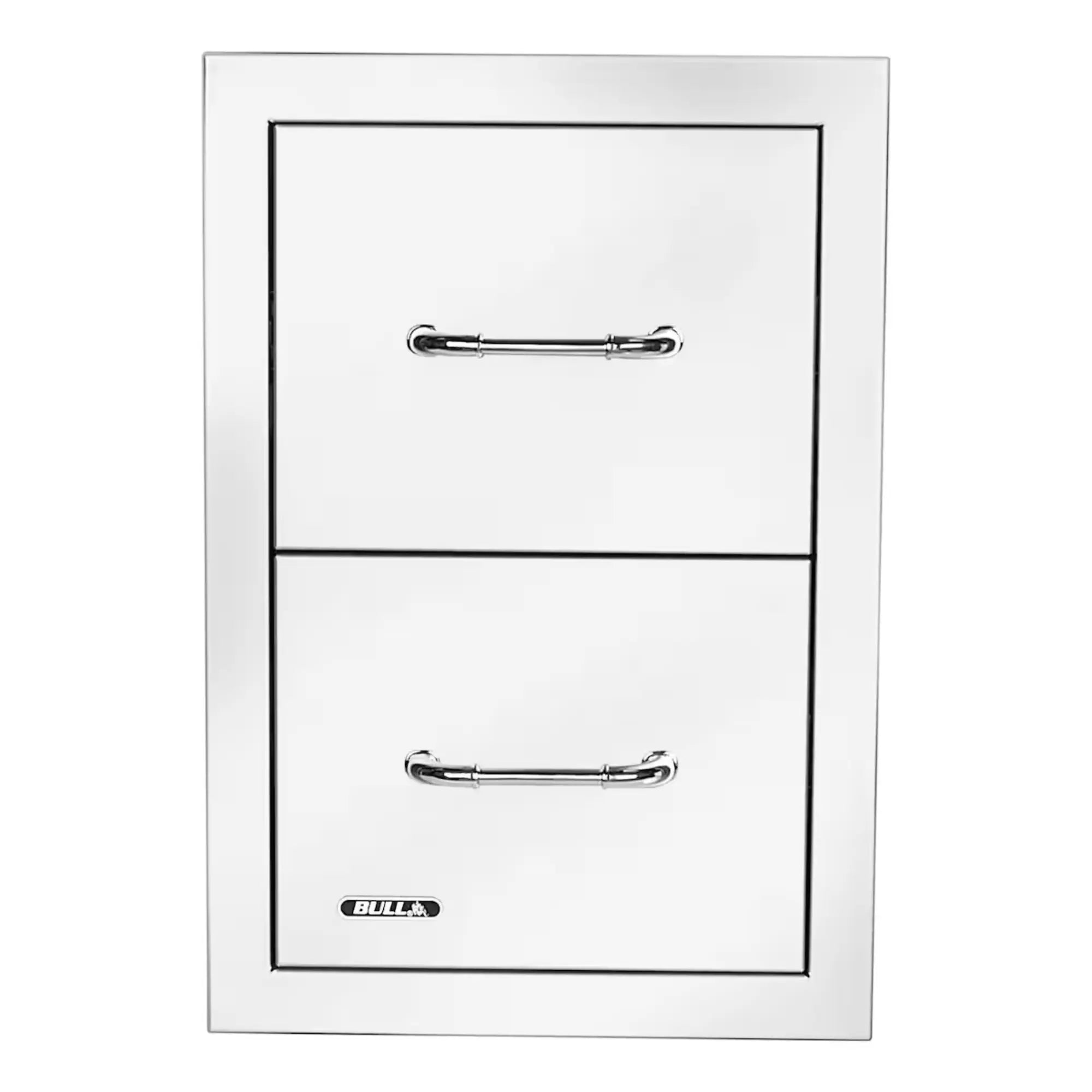 Bull 15-Inch Double Drawer – ½" Reveal Bull