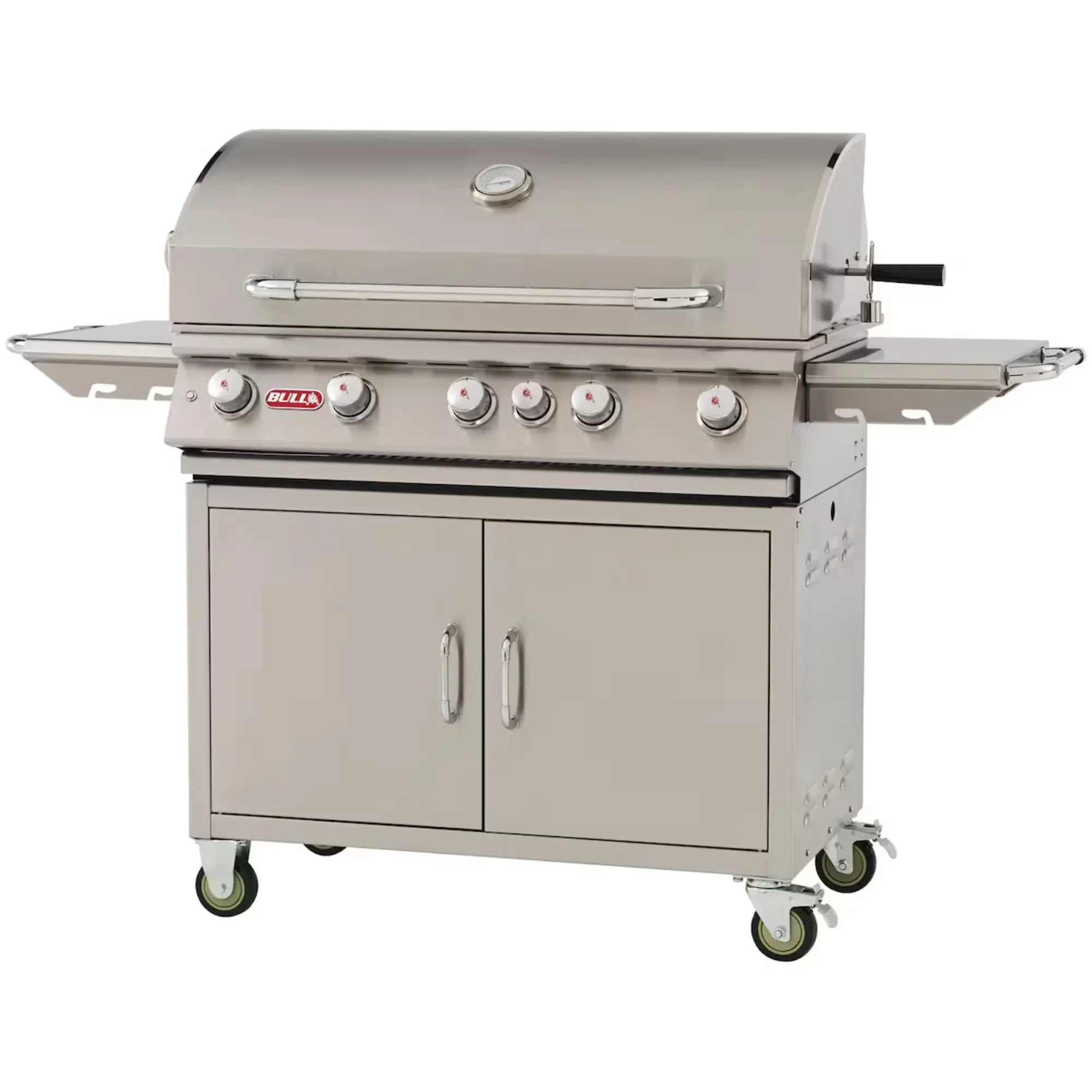 Bull Brahma 38-Inch 5-Burner Freestanding Gas Grill with Cart Bull