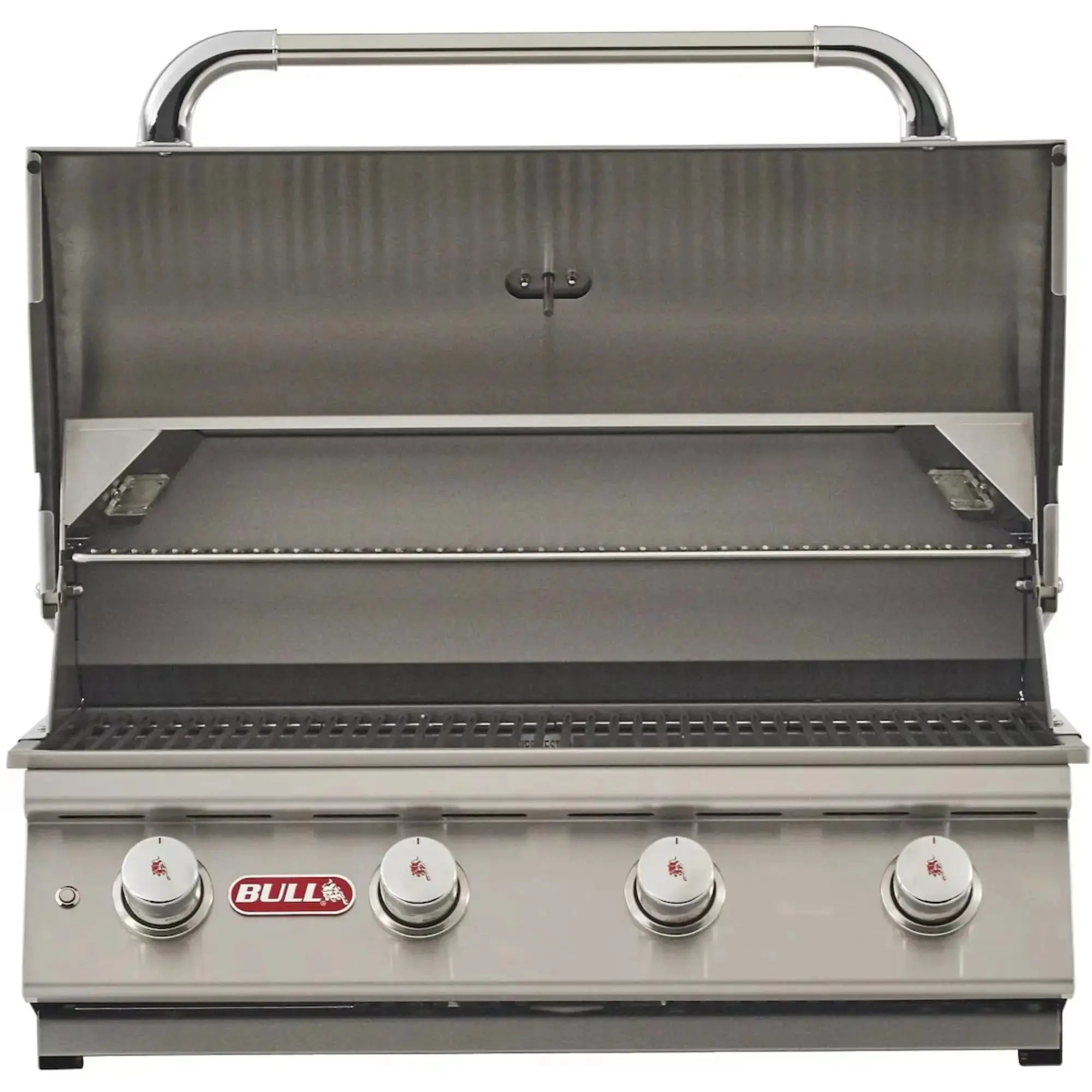 Bull Lonestar Select 30-Inch 4-Burner Built-In Gas Grill with Interior Lights Bull