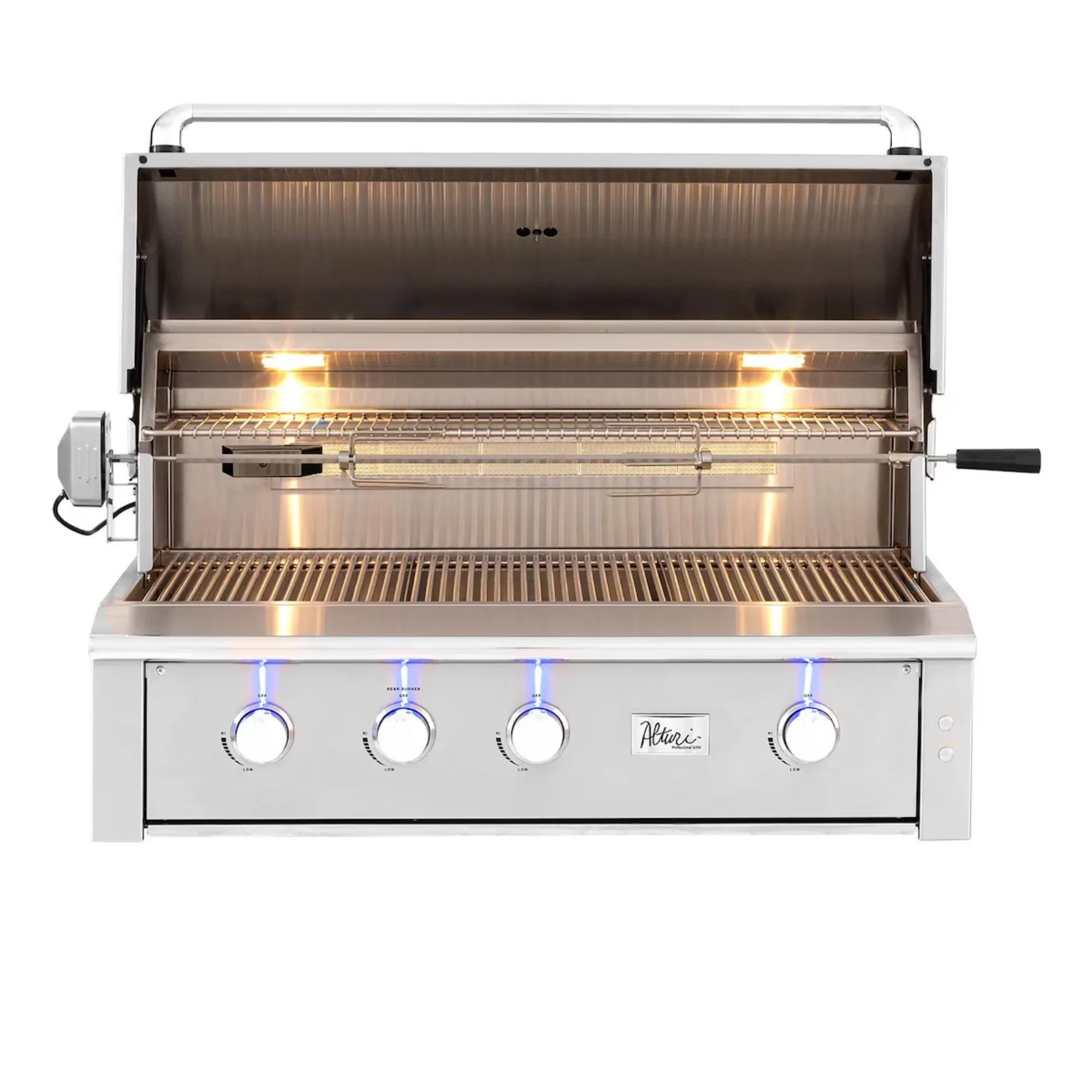 American Made Grills Alturi 42" 3-Burner Built-In Gas Grill — 78,000 BTU w/ Ceramic Briquettes — ALT-42T American Made Grills