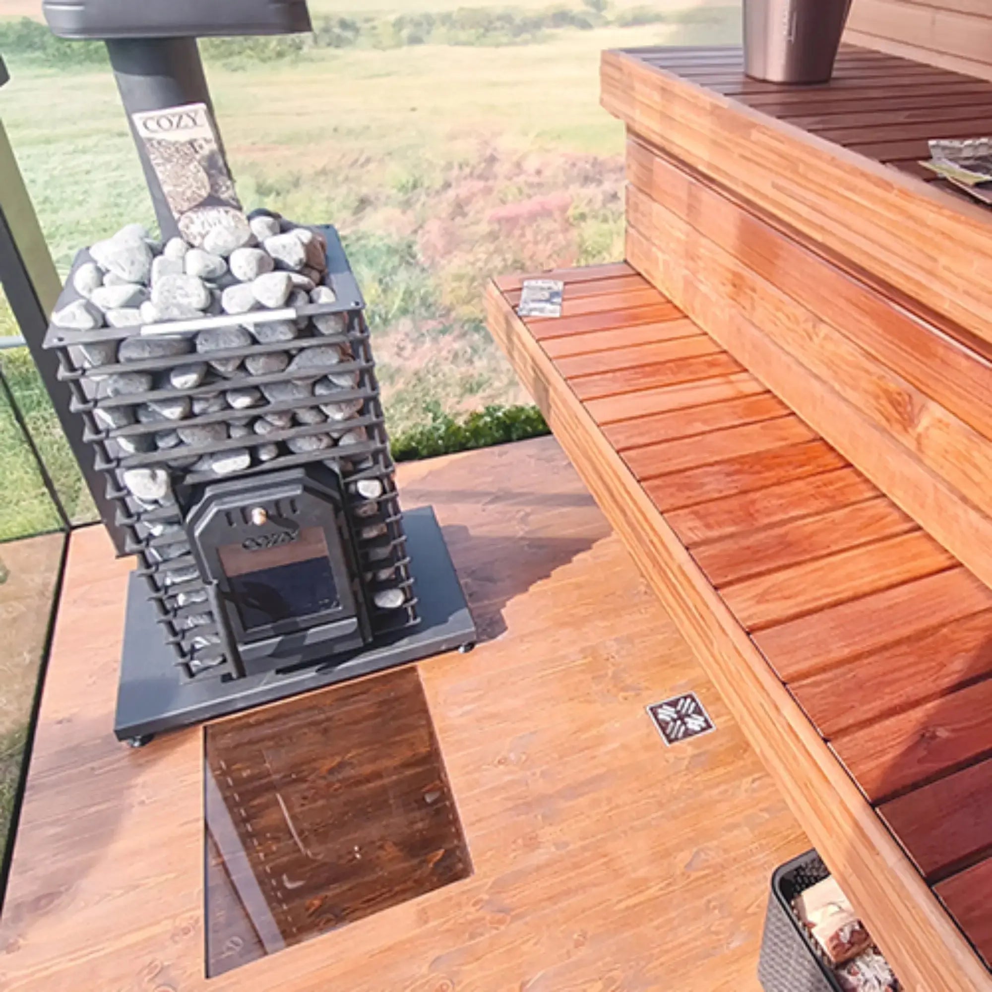 Cozy Heat Quattro 18 Sauna Stove Cozy Heat