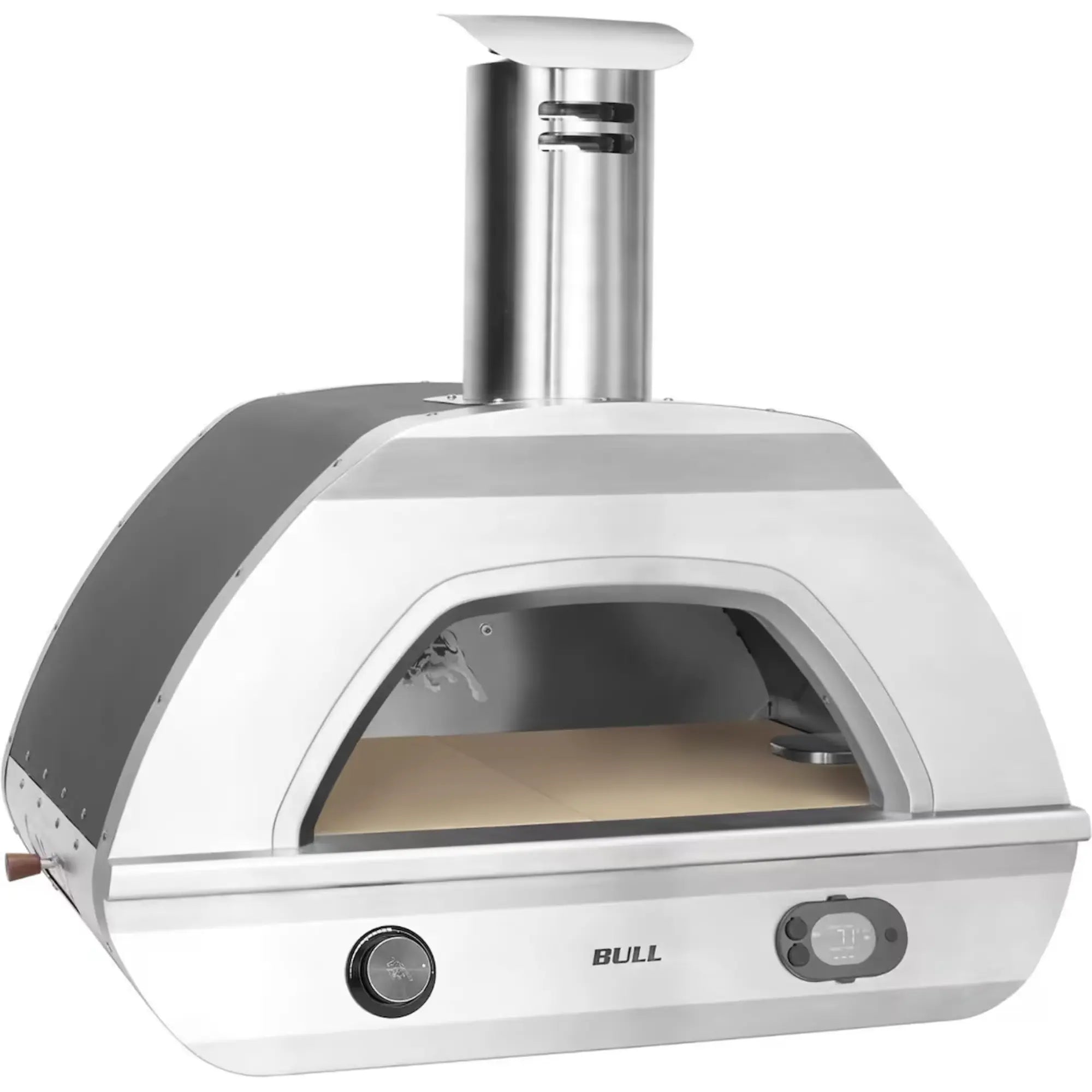 Bull Dual Fuel Countertop Pizza Oven – Gas, Wood, or Both Bull